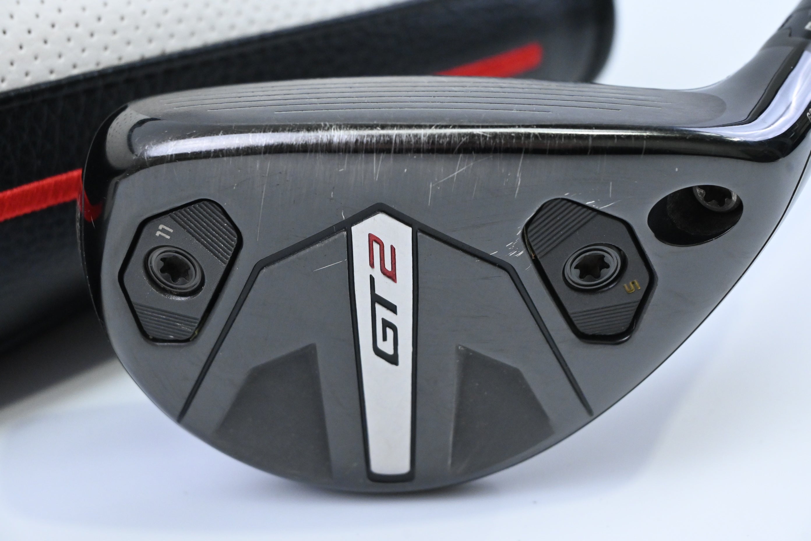 Titleist GT2 #5 Hybrid / 24 Degree / Stiff Flex HZRDUS Smoke Black 90 Shaft
