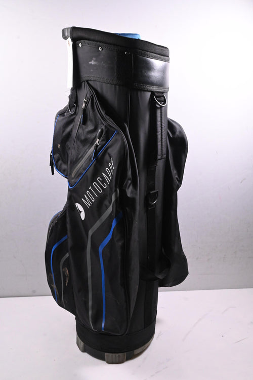 Motocaddy Lite Series Cart Bag / 14-Way Divider / Black, Blue