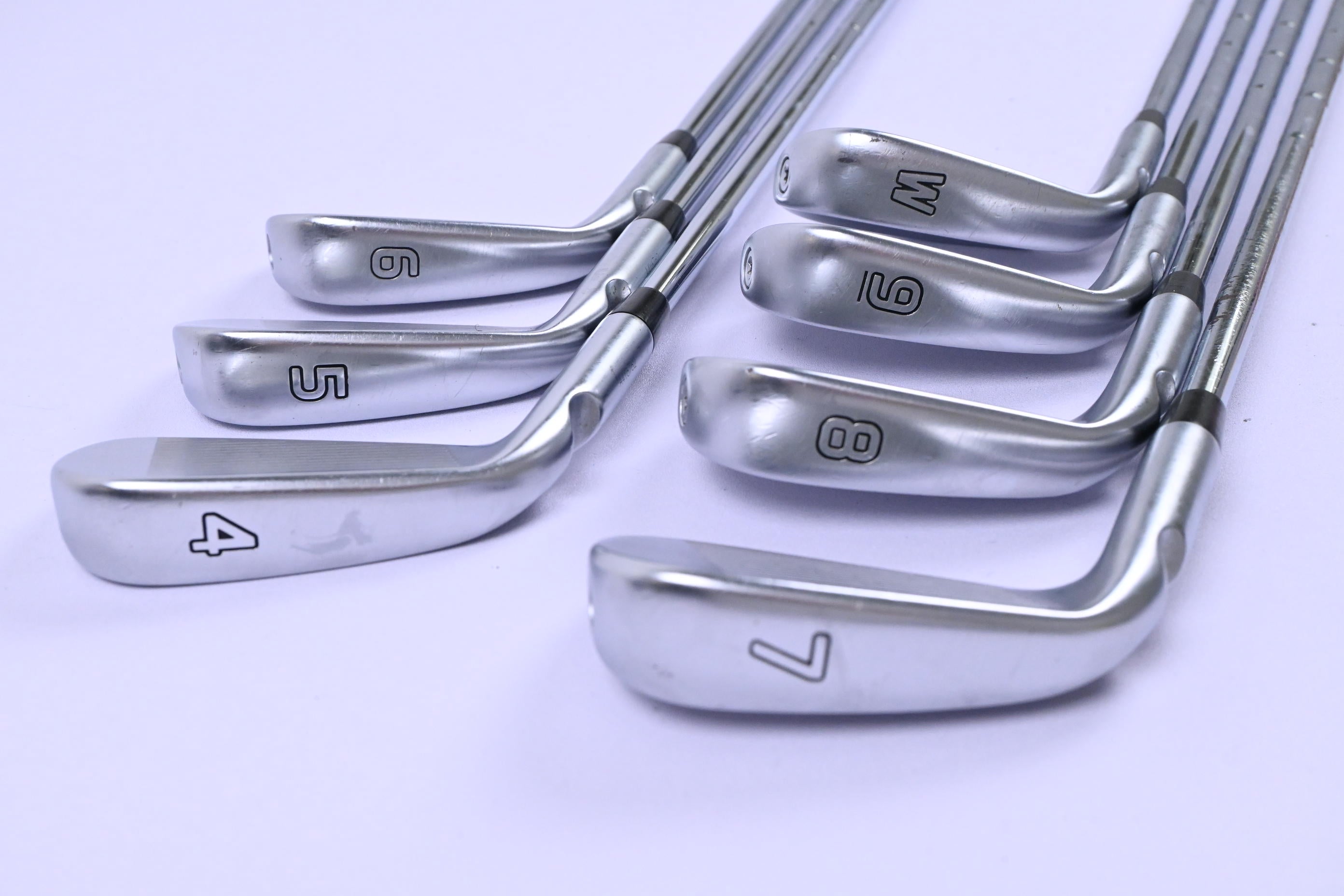Ping i500 Irons / 4-PW / Blue Dot / Stiff Flex Dynamic Gold 120 S300 Shafts