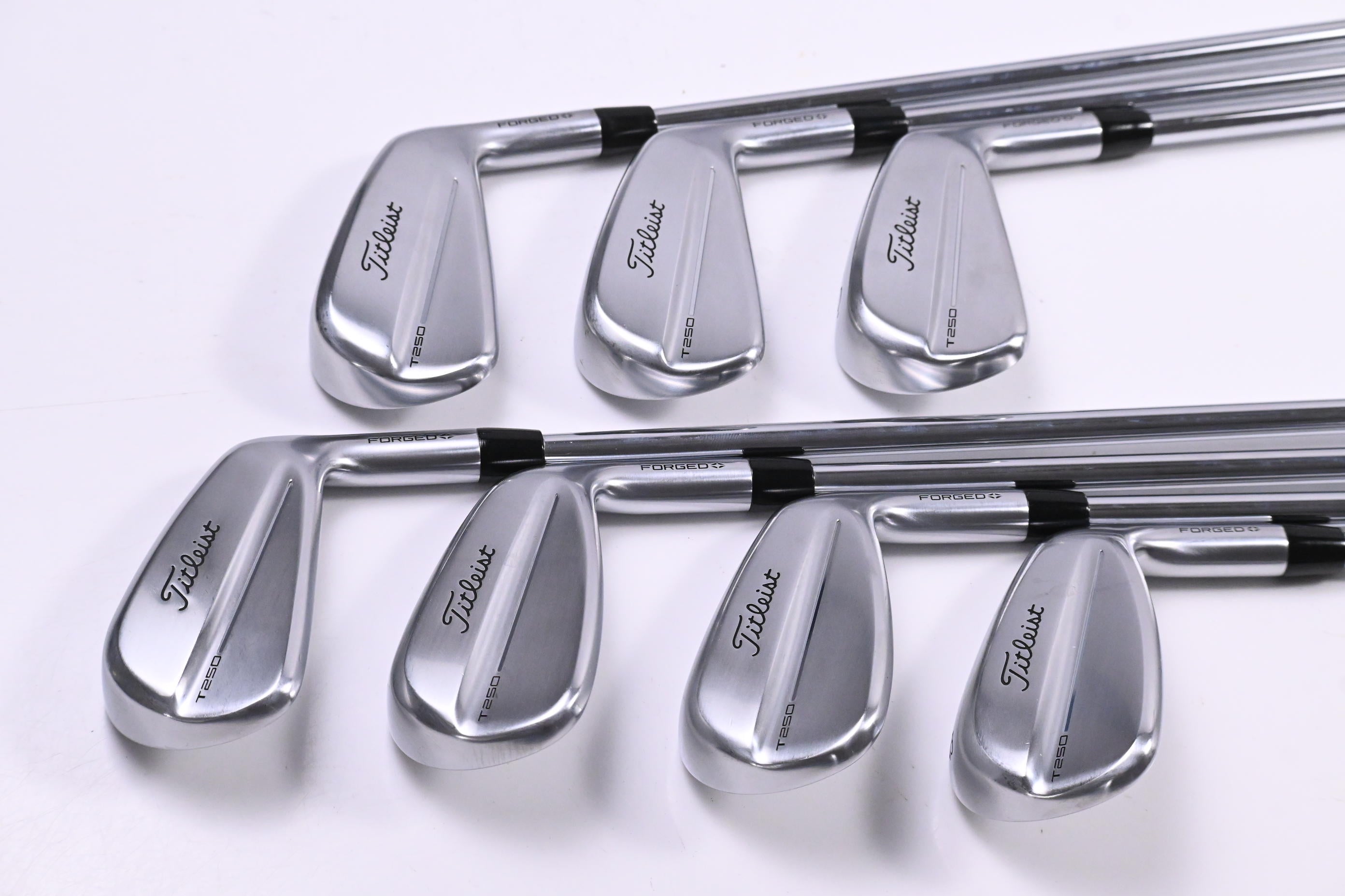 Titleist T250 2025 Irons / 4-PW / Regular Flex AMT Black Shafts