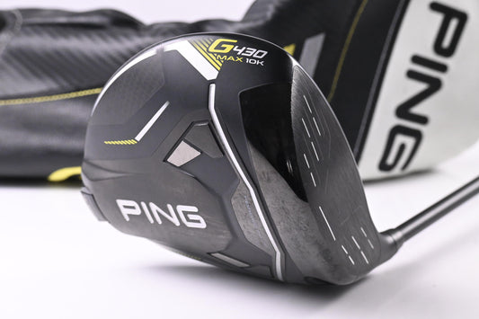 Ping G430 Max 10K Driver / 9 Degree / Stiff Flex Ping Alta CB Black 55 Shaft