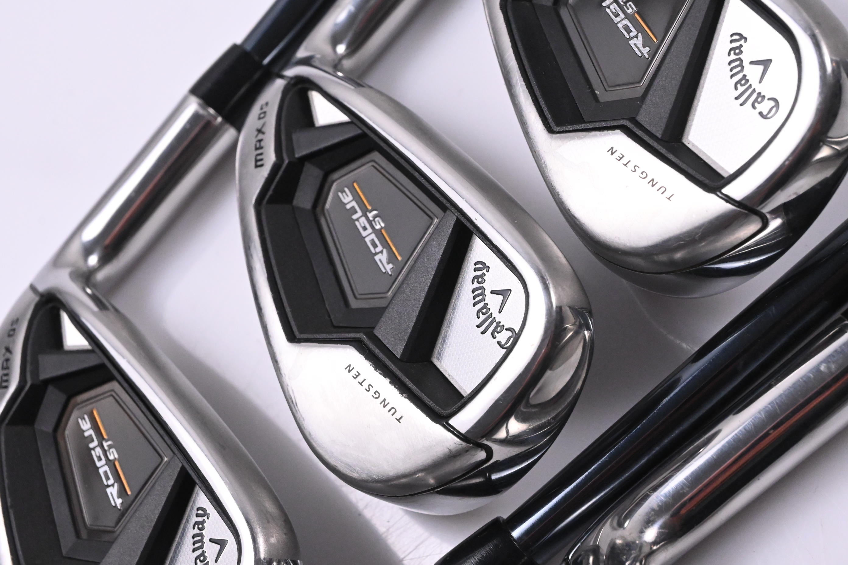 Callaway Rogue ST Max OS Lite Irons / 6-PW+GW / Senior Flex UST Recoil Dart 65