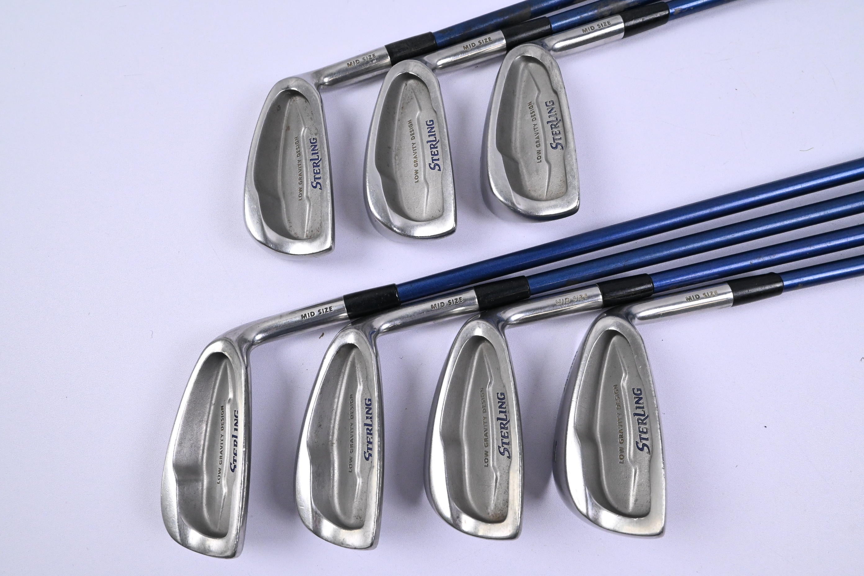 Ladies Mizuno Sterling Irons / 5-PW+GW / Ladies Flex Mizuno Fibre Flex Shafts