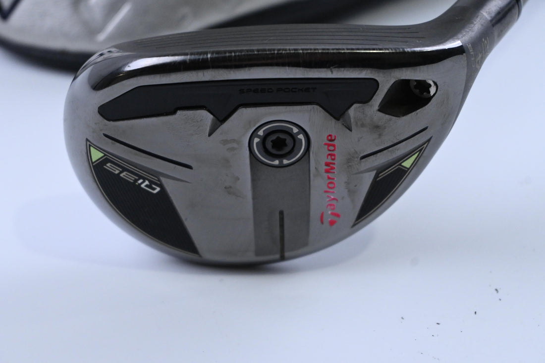 TaylorMade Qi35 #4 Hybrid / 22 Degree / Stiff Flex Fujikura Ventus Blue 7 Shaft