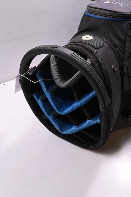 Motocaddy Lite Series Cart Bag / 14-Way Divider / Black, Blue