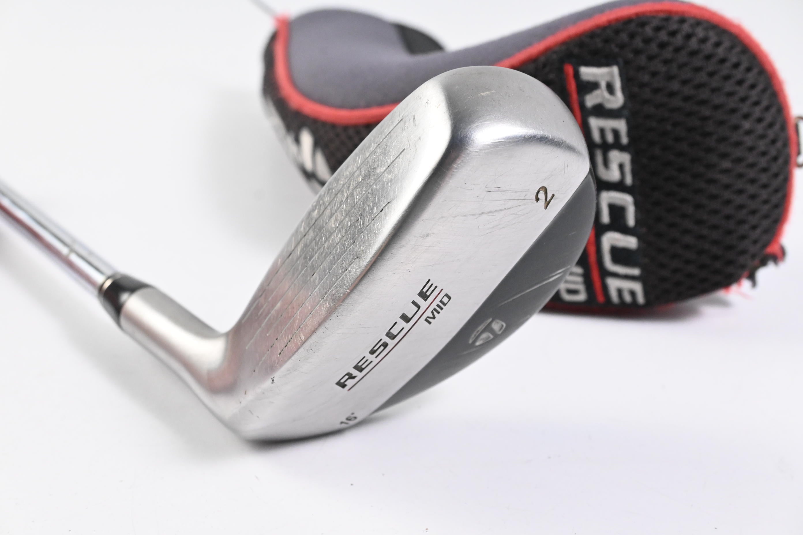 Left Hand Taylormade Rescue Mid #2 Hybrid / 16 Degree / Regular Flex Taylormade