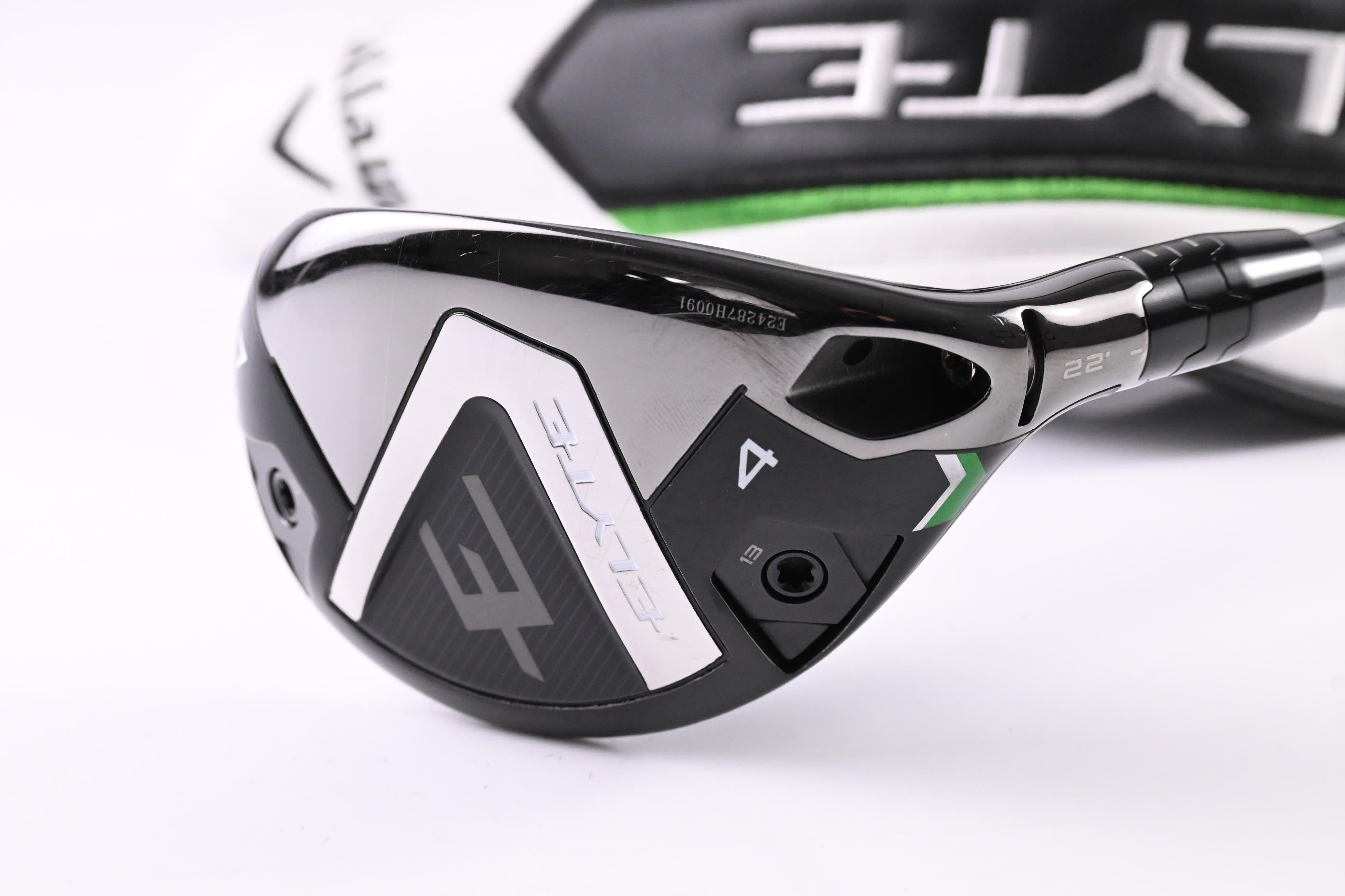 Callaway Elyte #4 Hybrid / 22 Degree / Regular Flex Denali Charcoal 60 Shaft
