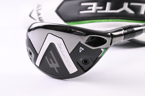 Callaway Elyte #4 Hybrid / 22 Degree / Regular Flex Denali Charcoal 60 Shaft
