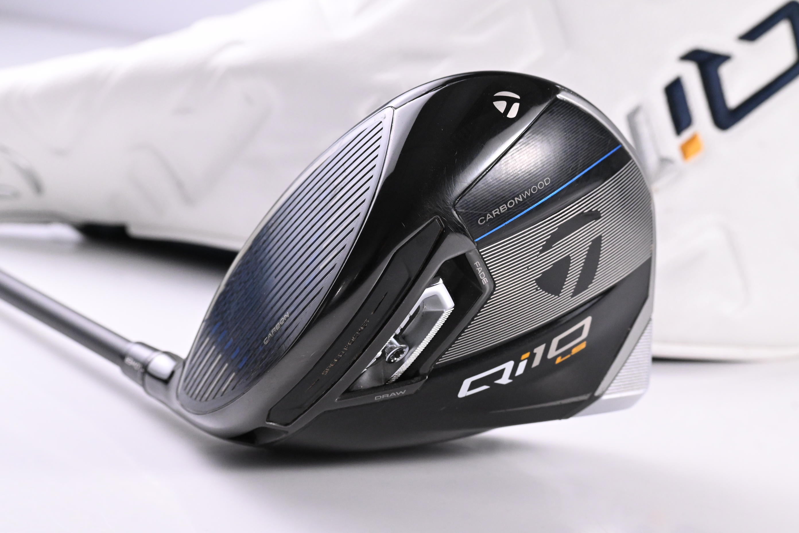 Left Hand Taylormade Qi10 LS Driver / 10.5 Degree / Regular Flex Tensei AV Blue