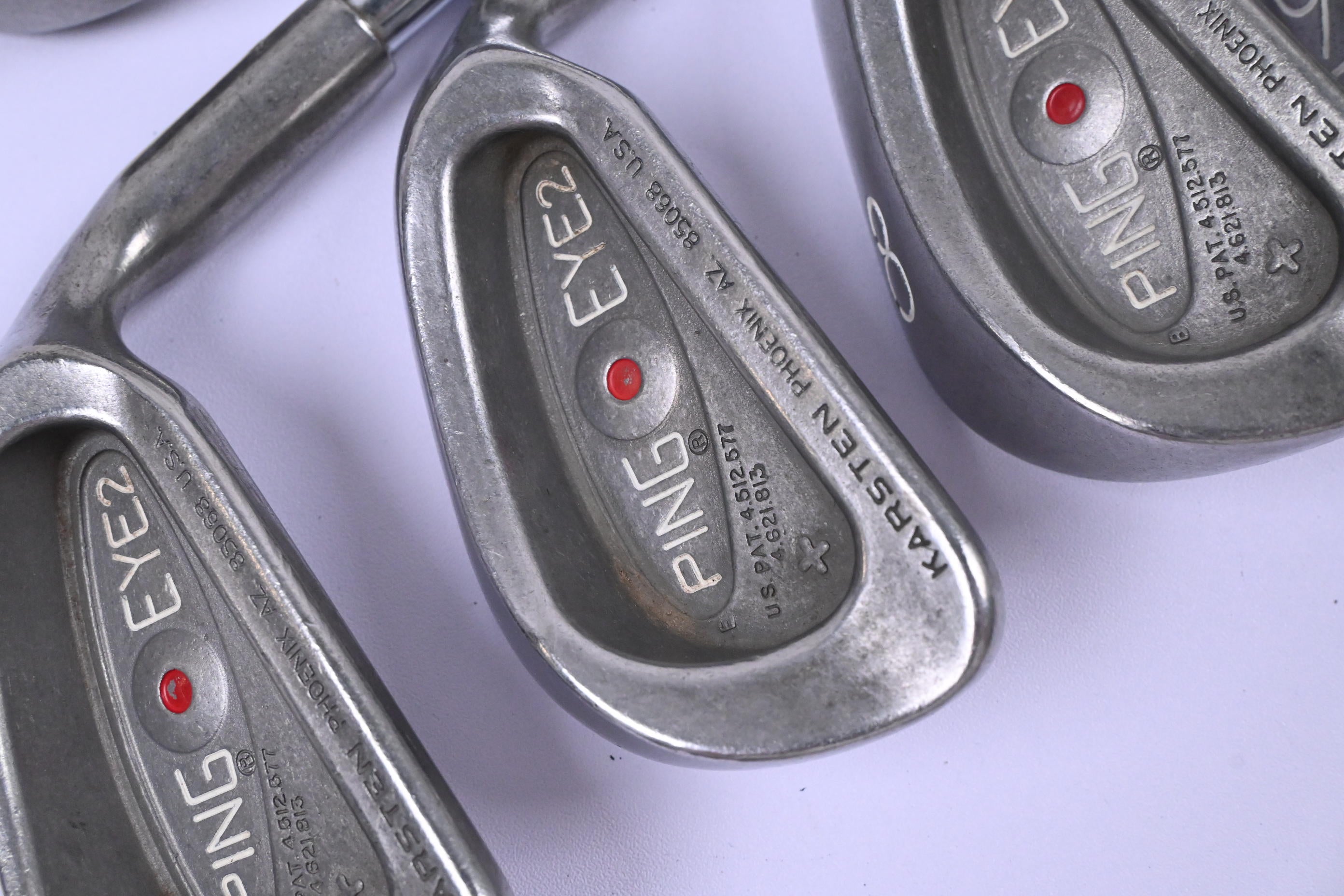 Ping Eye 2 Irons / 3-9i / Red Dot / Stiff Flex Ping JZ Shafts