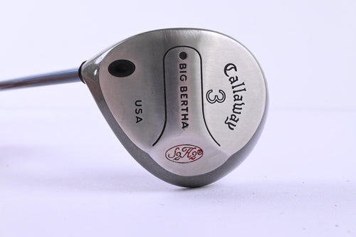 Left Hand Callaway Big Bertha #3 Wood / 16 Degree / Regular Flex RCH 90 Shaft