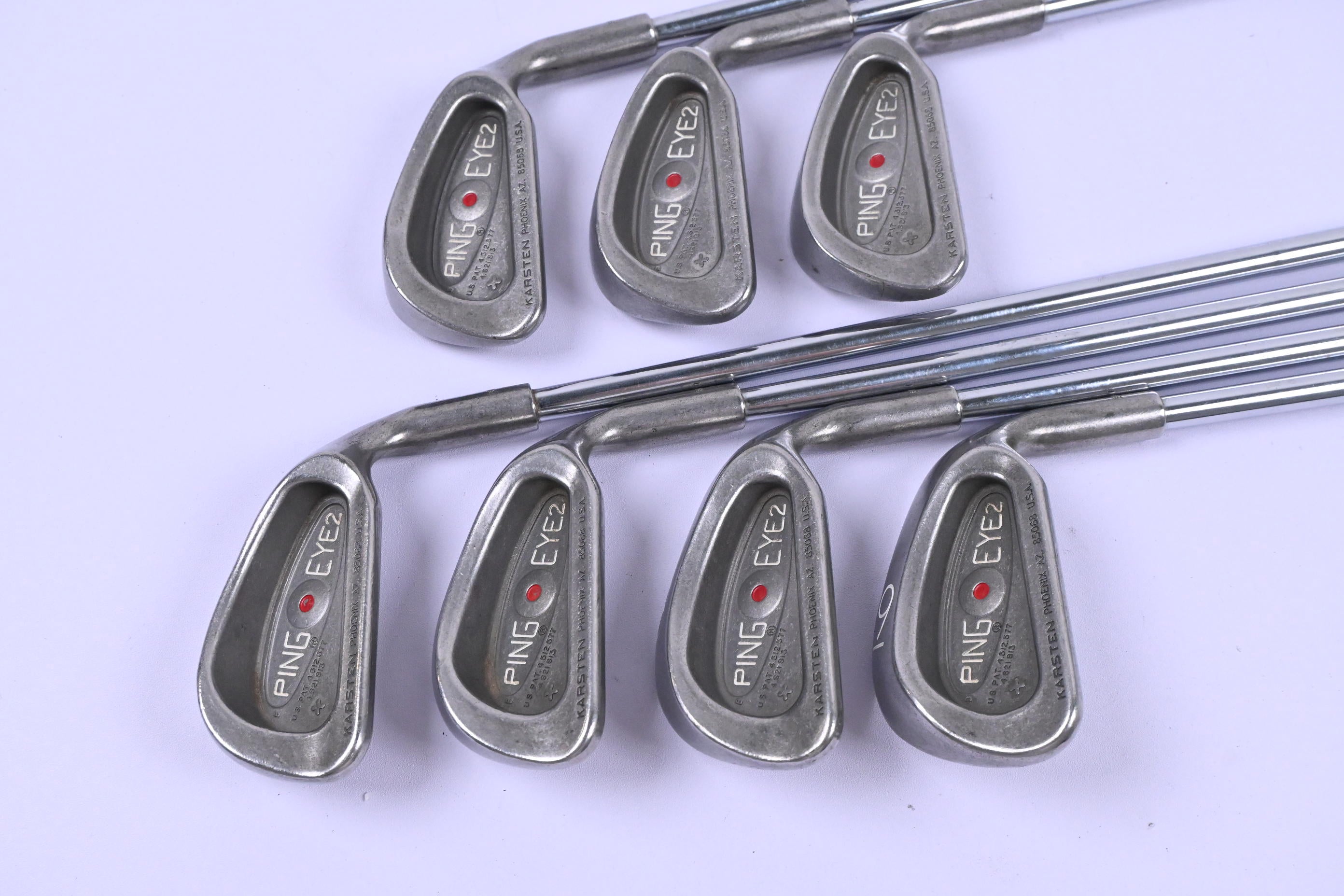 Ping Eye 2 Irons / 3-9i / Red Dot / Stiff Flex Ping JZ Shafts