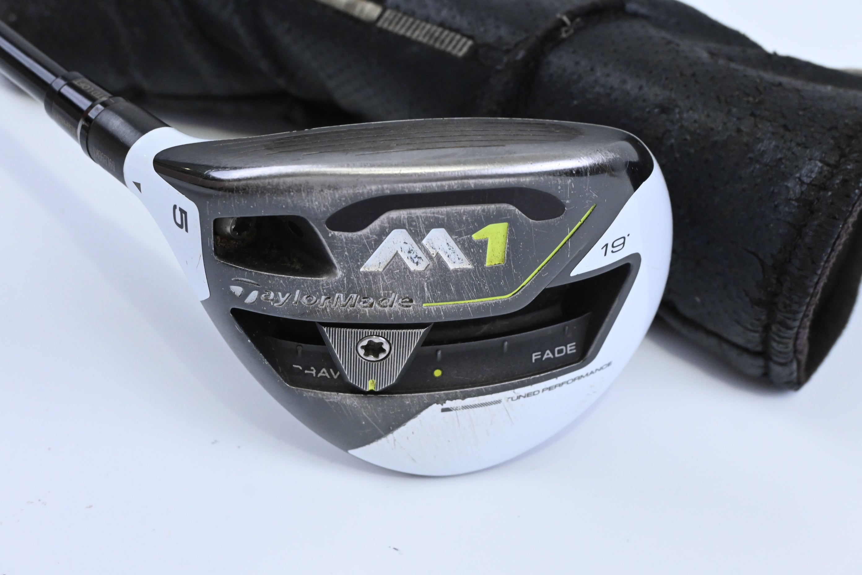 Left Hand Taylormade M1 2017 #5 Wood / 19 Degree / Regular Flex Kuro Kage Silver