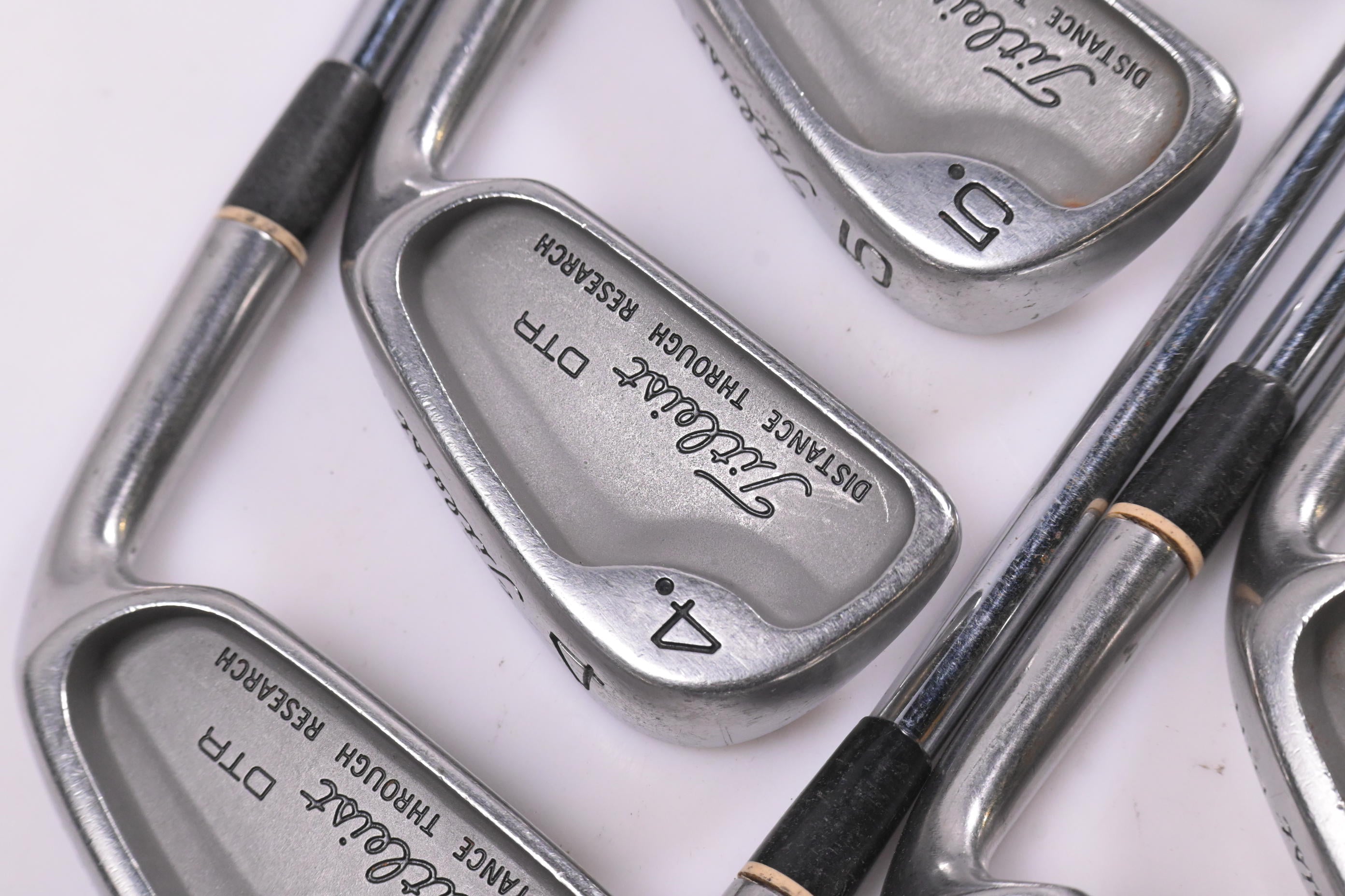 Titleist DTR Irons / 3-PW+SW / Regular Flex Dynamic Gold Shafts