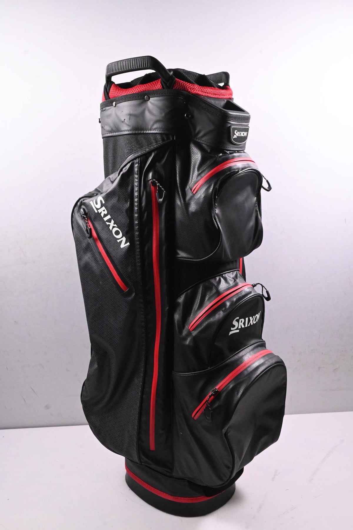 Srixon Cart Bag / 14-Way Divider / Black, Red