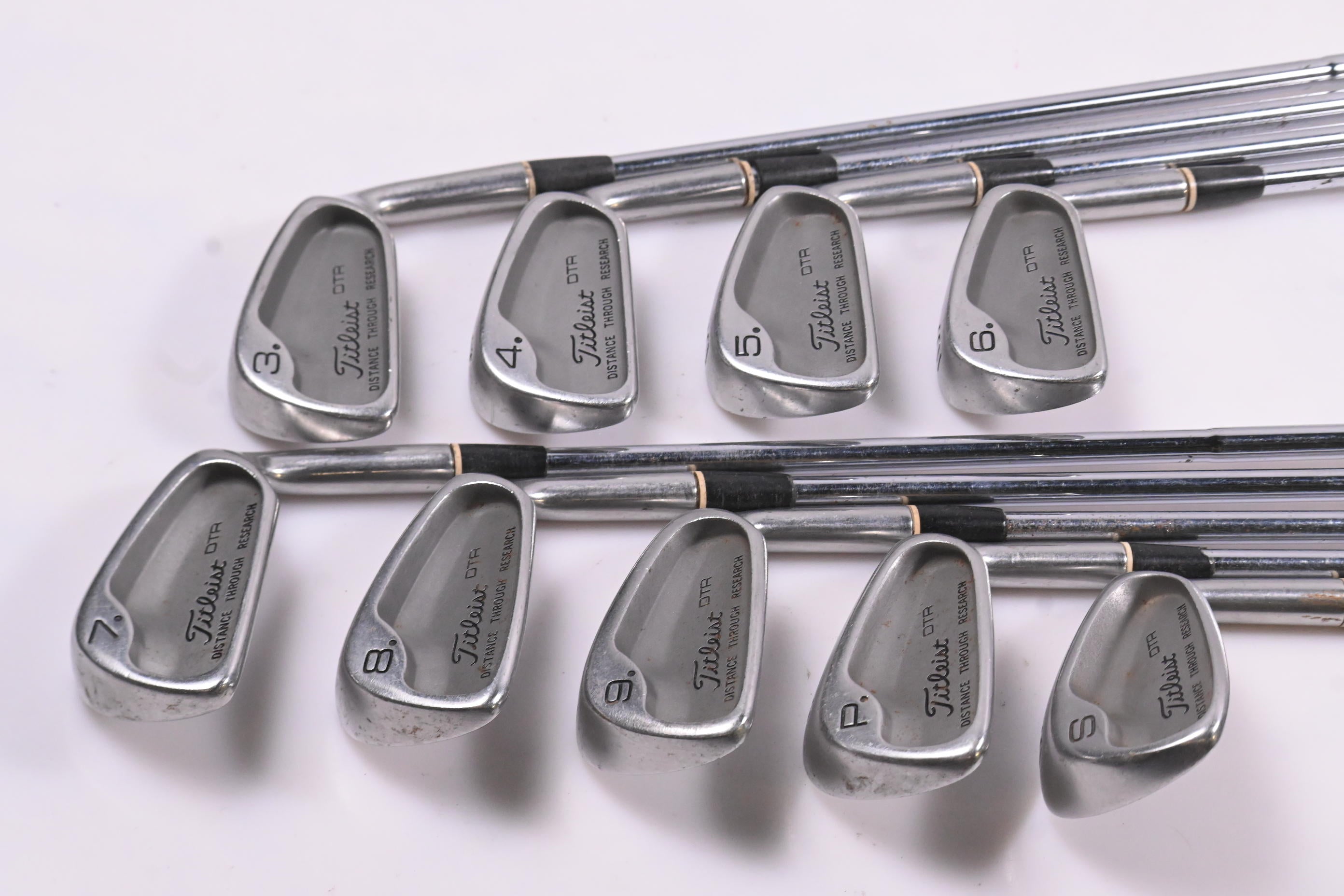 Titleist DTR Irons / 3-PW+SW / Regular Flex Dynamic Gold Shafts
