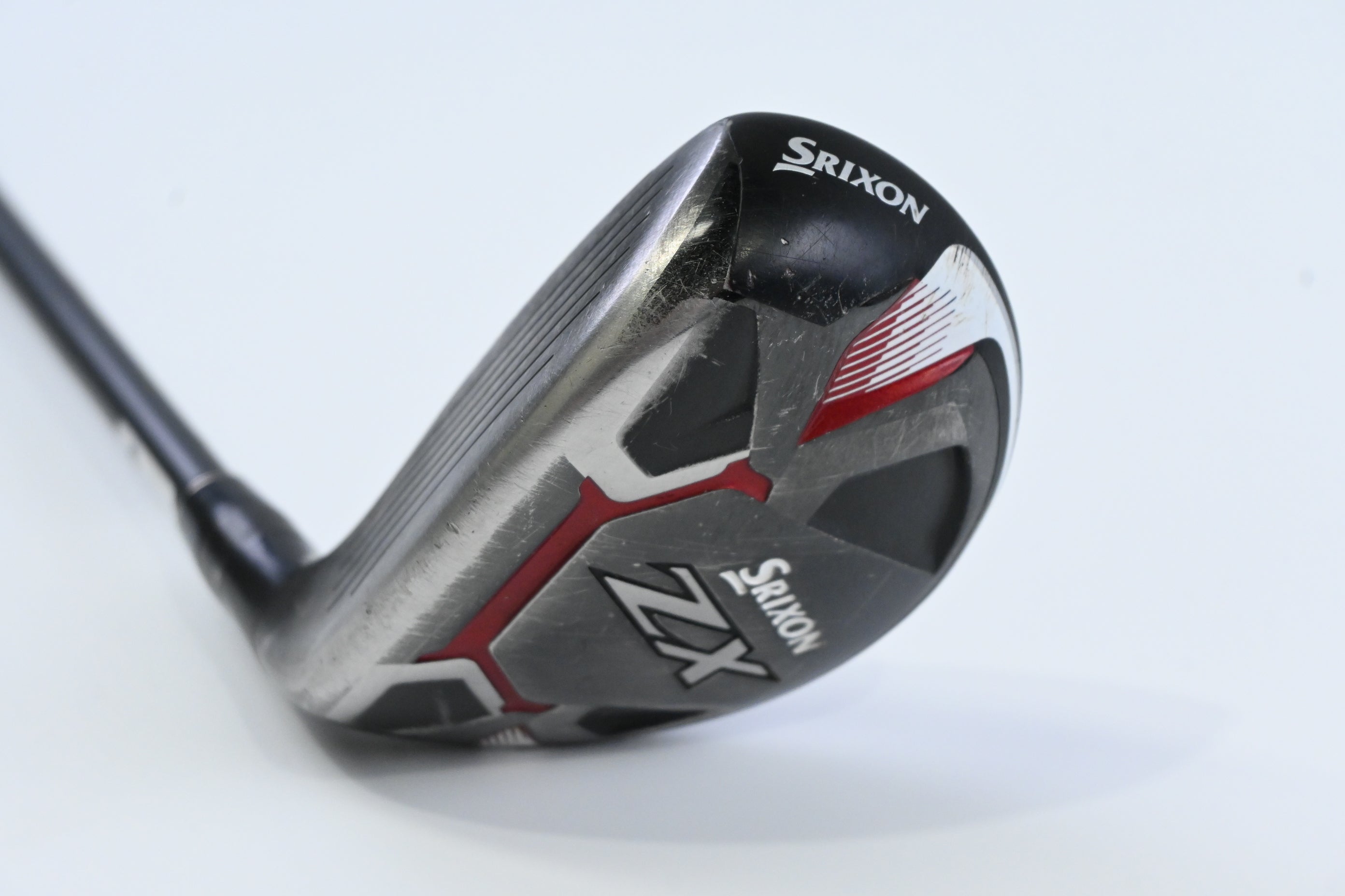 Left Hand Srixon ZX #4 Hybrid / 22 Degree / Regular Flex HZRDUS Smoke Black 80