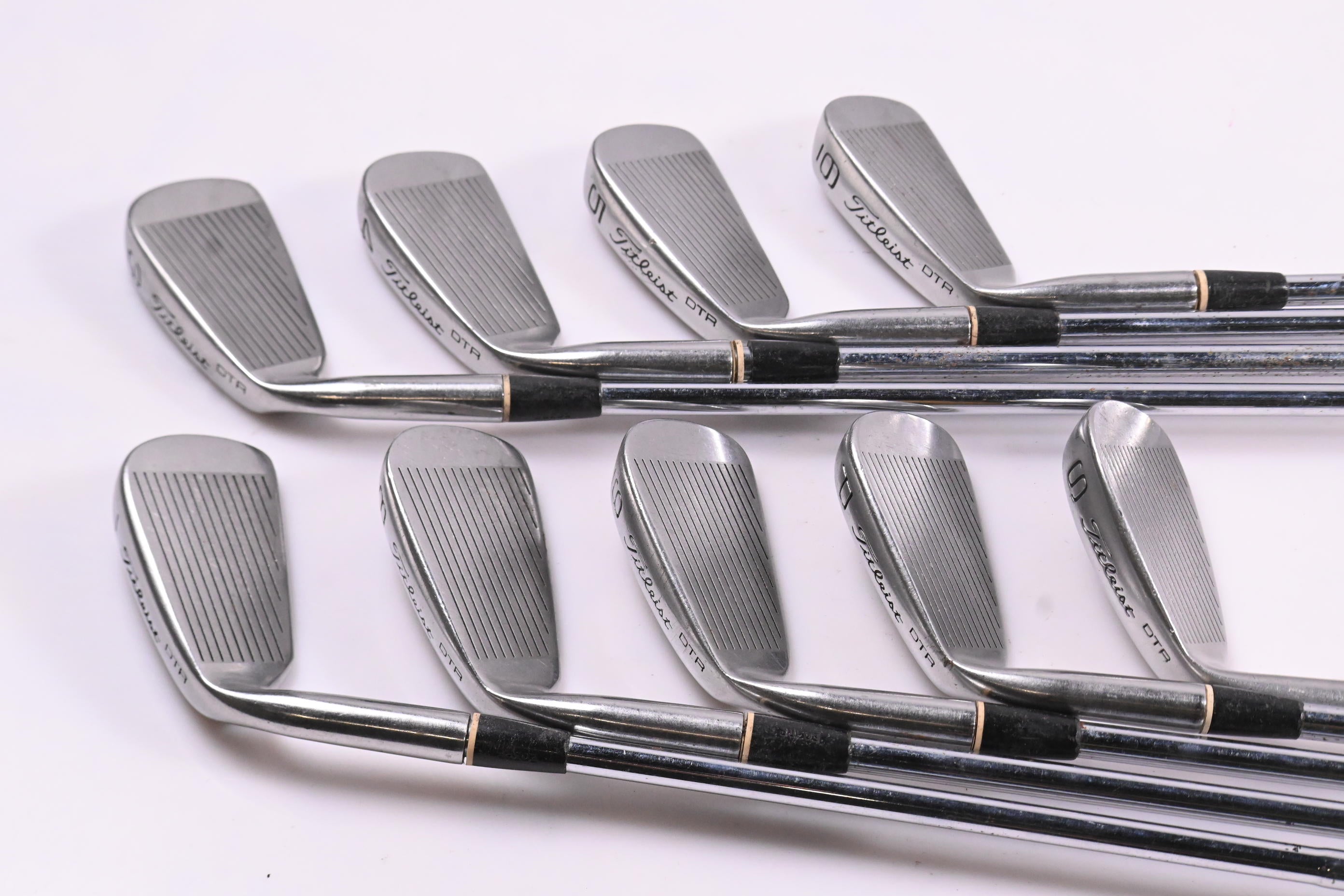 Titleist DTR Irons / 3-PW+SW / Regular Flex Dynamic Gold Shafts