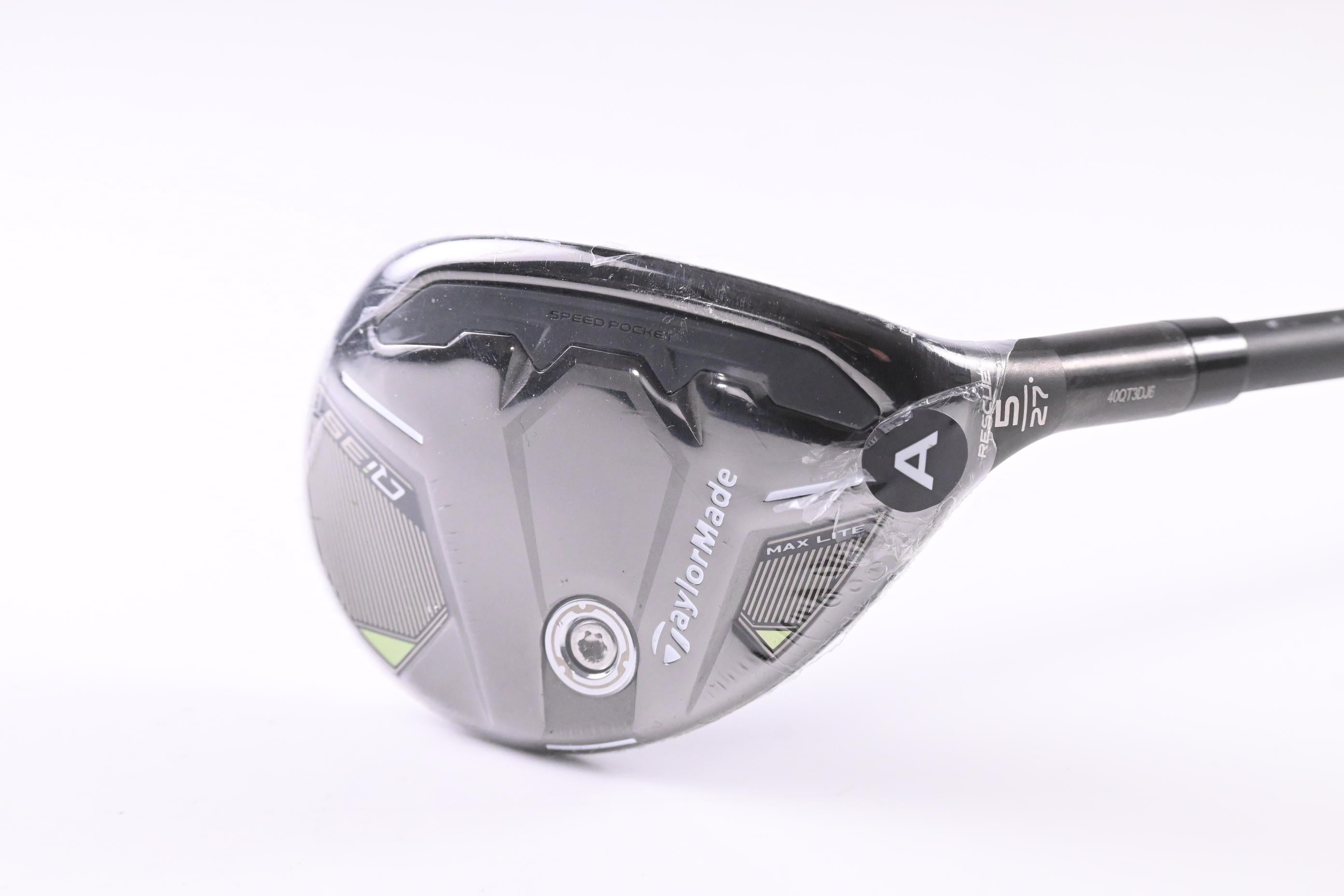 Taylormade Qi35 Max Lite #5 Hybrid / 27 Degree / Senior Flex Vanquish 5 Shaft