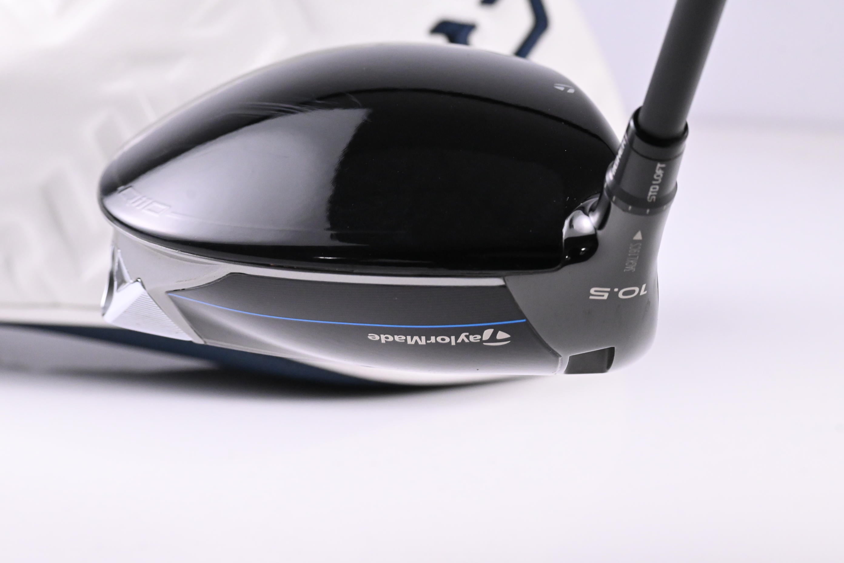 Left Hand Taylormade Qi10 LS Driver / 10.5 Degree / Regular Flex Tensei AV Blue