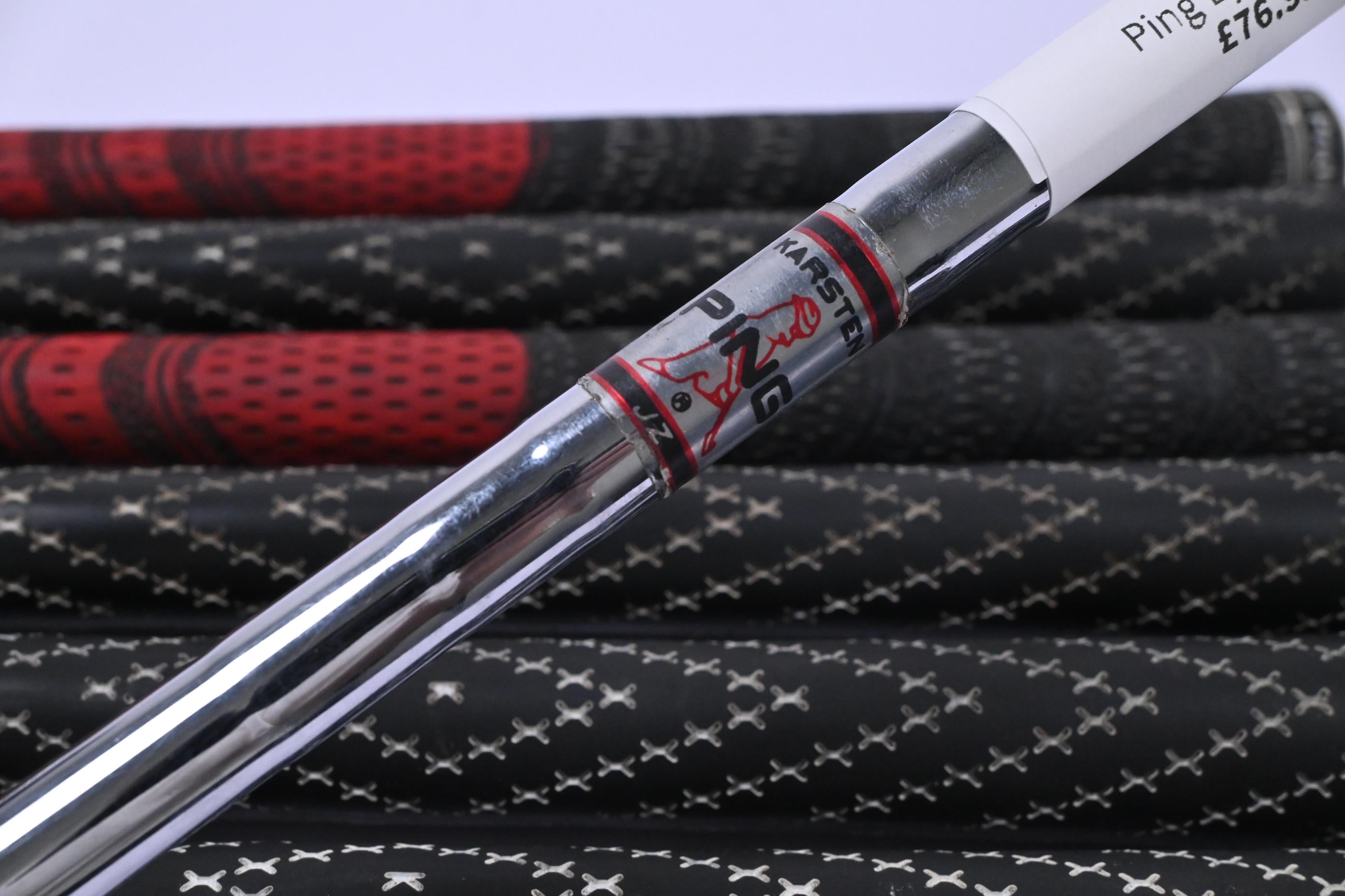 Ping Eye 2 Irons / 3-9i / Red Dot / Stiff Flex Ping JZ Shafts