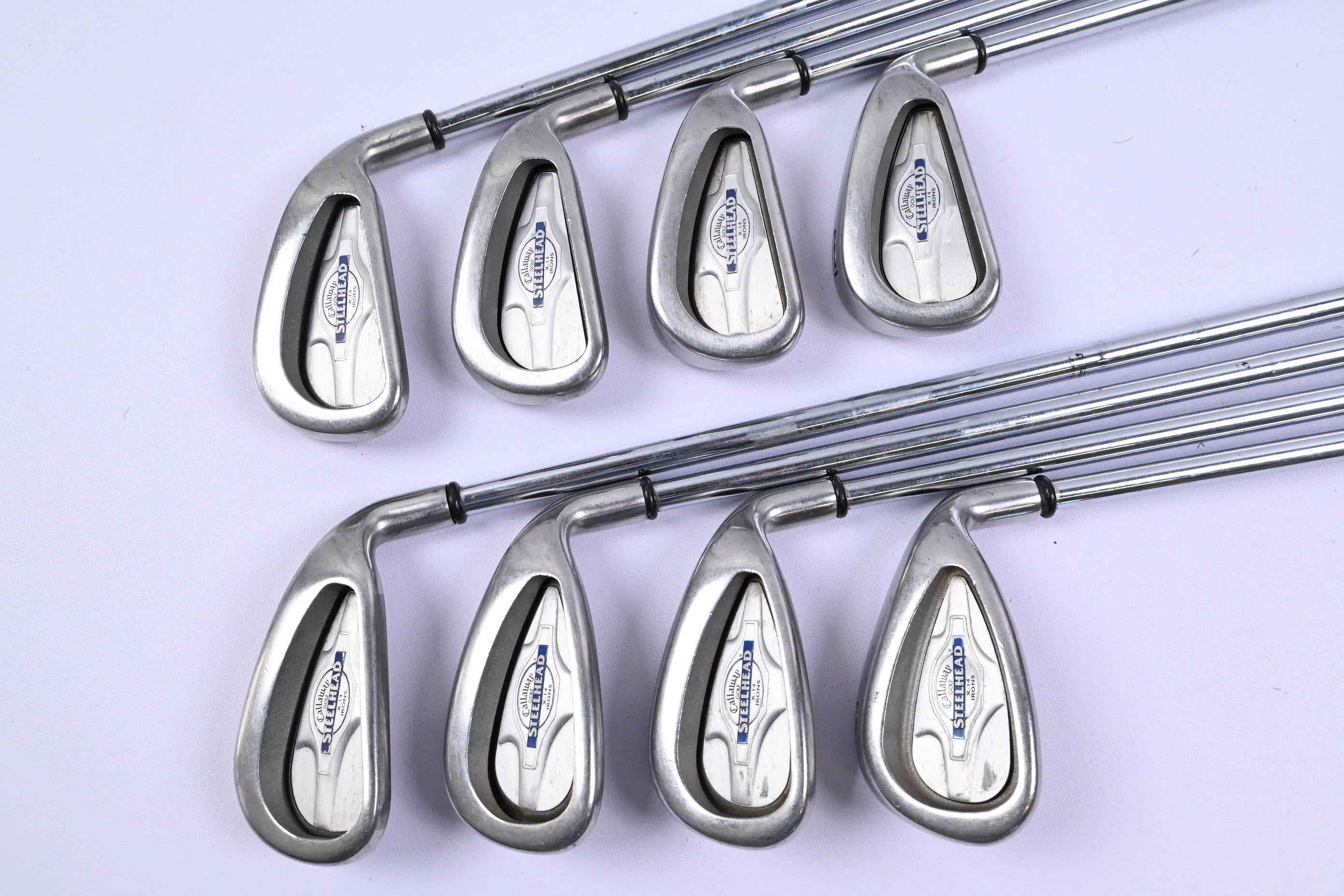 Callaway X-14 Irons / 3-PW / Uniflex Callaway Steelhead Shafts