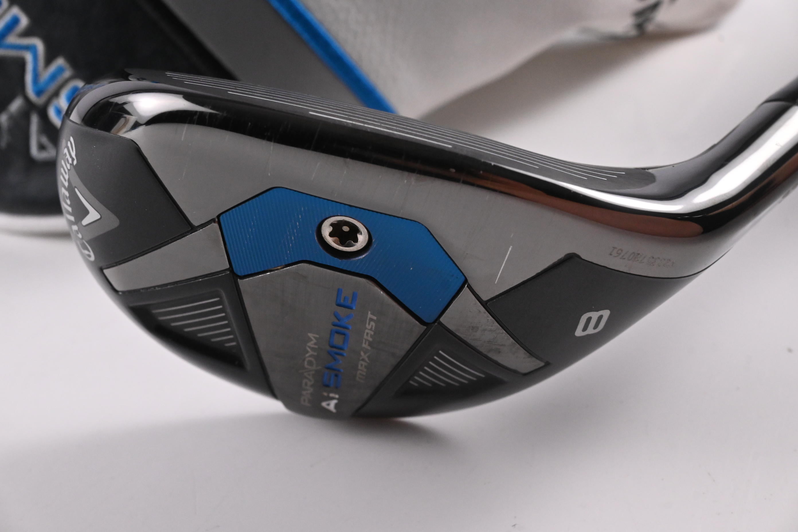 Callaway Paradym Ai Smoke Max Fast #8 Hybrid / 33 Degree / Senior Flex Tensei