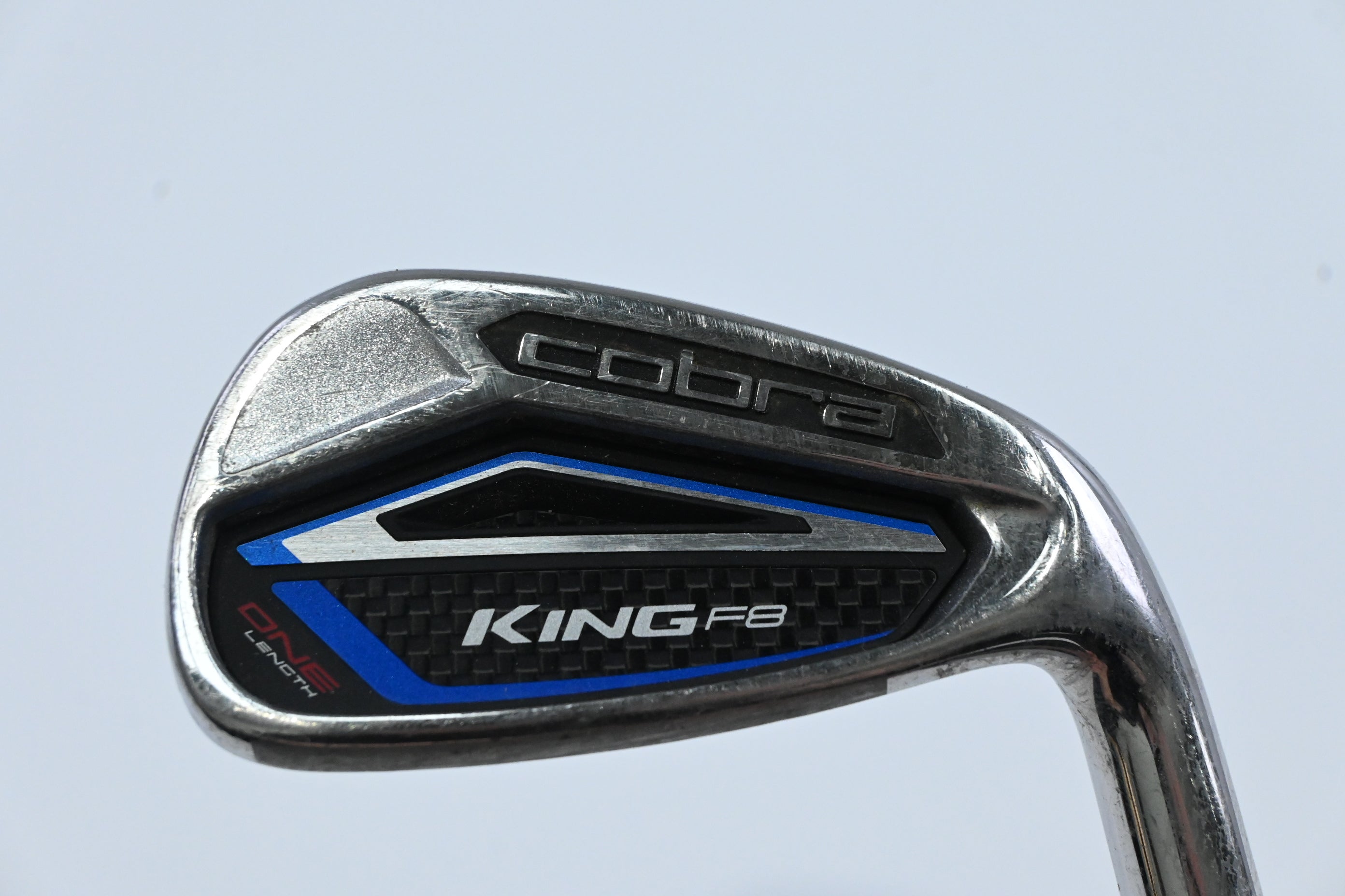 Cobra King F8 #8 Iron / Regular Flex One Flighted Shaft