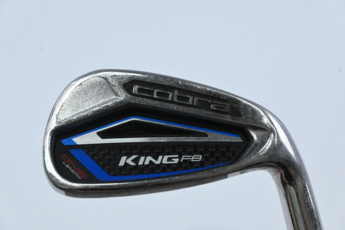 Cobra King F8 #8 Iron / Regular Flex One Flighted Shaft