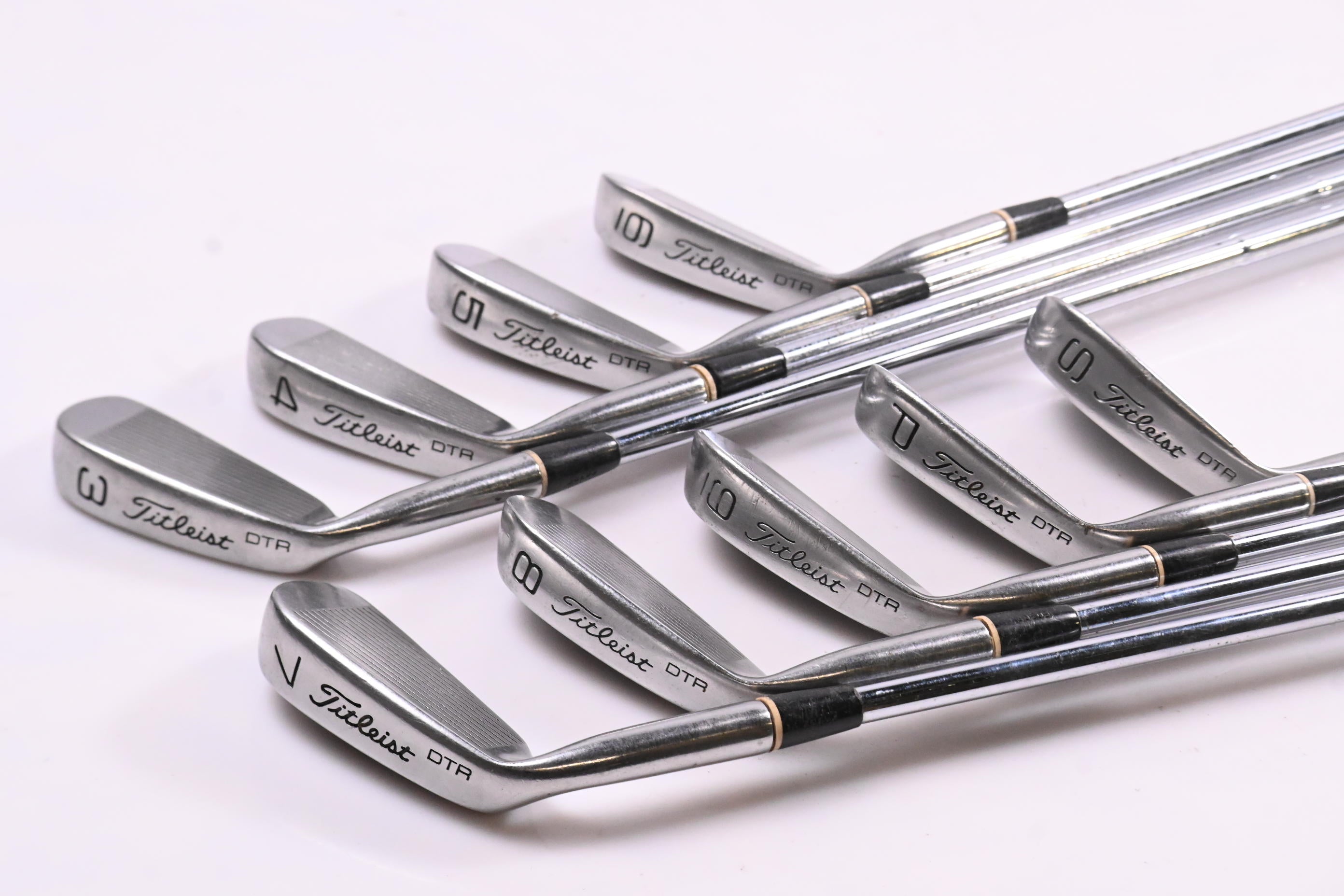 Titleist DTR Irons / 3-PW+SW / Regular Flex Dynamic Gold Shafts