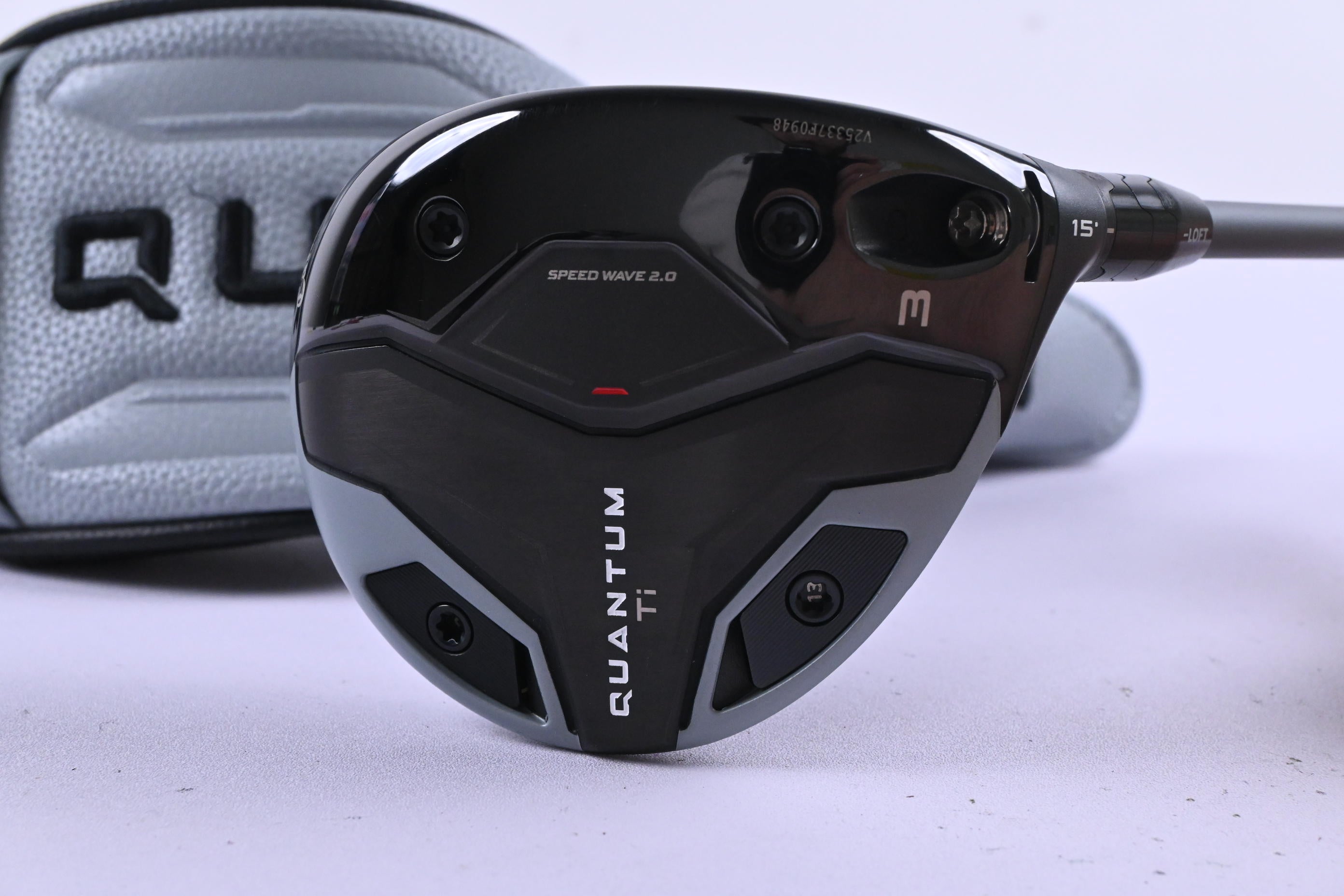 Callaway Quantum Ti #3 Wood / 15 Degree / Regular Flex Denali Silver 60 Shaft