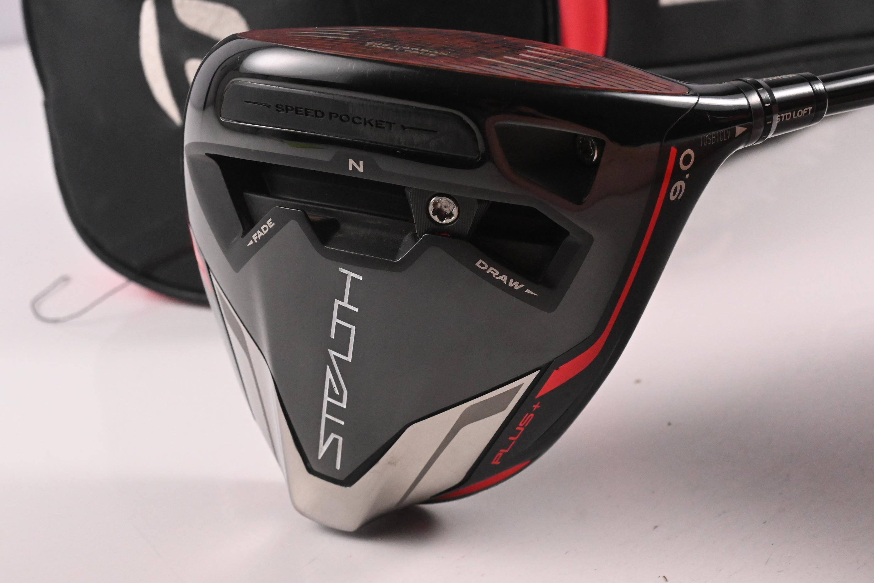 Taylormade Stealth Plus Driver / 9 Degree / Stiff Flex Kai`li White 60 Shaft
