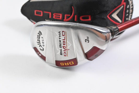 Callaway Big Bertha Diablo #3 Hybrid / 21 Degree / Stiff Flex Callaway 60 Shaft