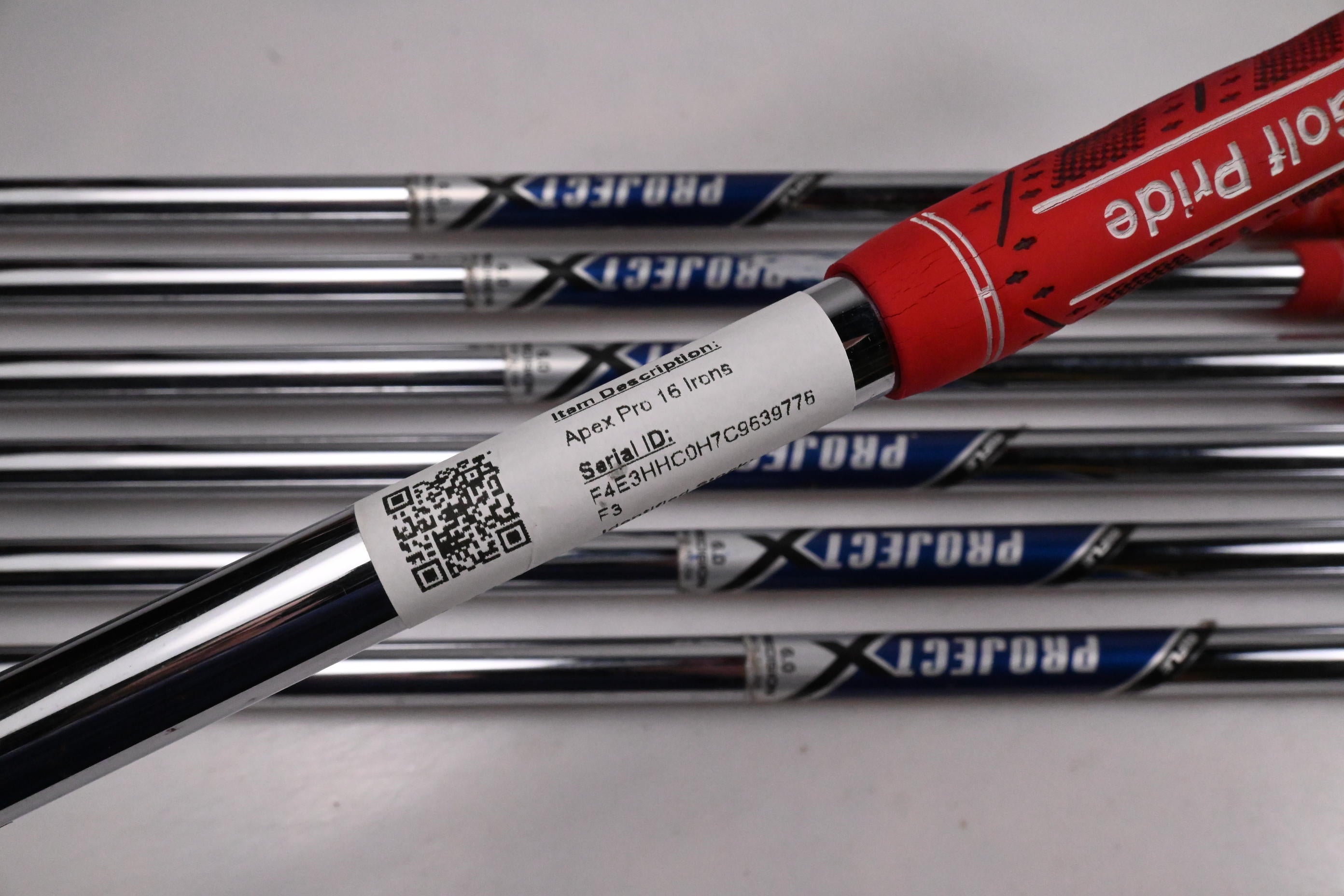 Callaway Apex Pro 16 Irons / 4-PW / Stiff Flex Project X Shafts