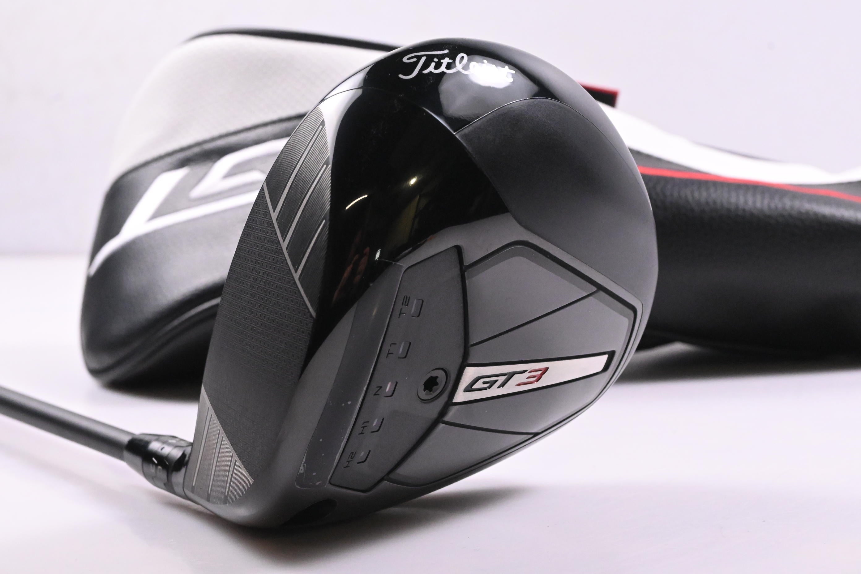 Left Hand Titleist GT3 Driver / 10 Degree / Stiff Flex Hzrdus Gen5 Black 60