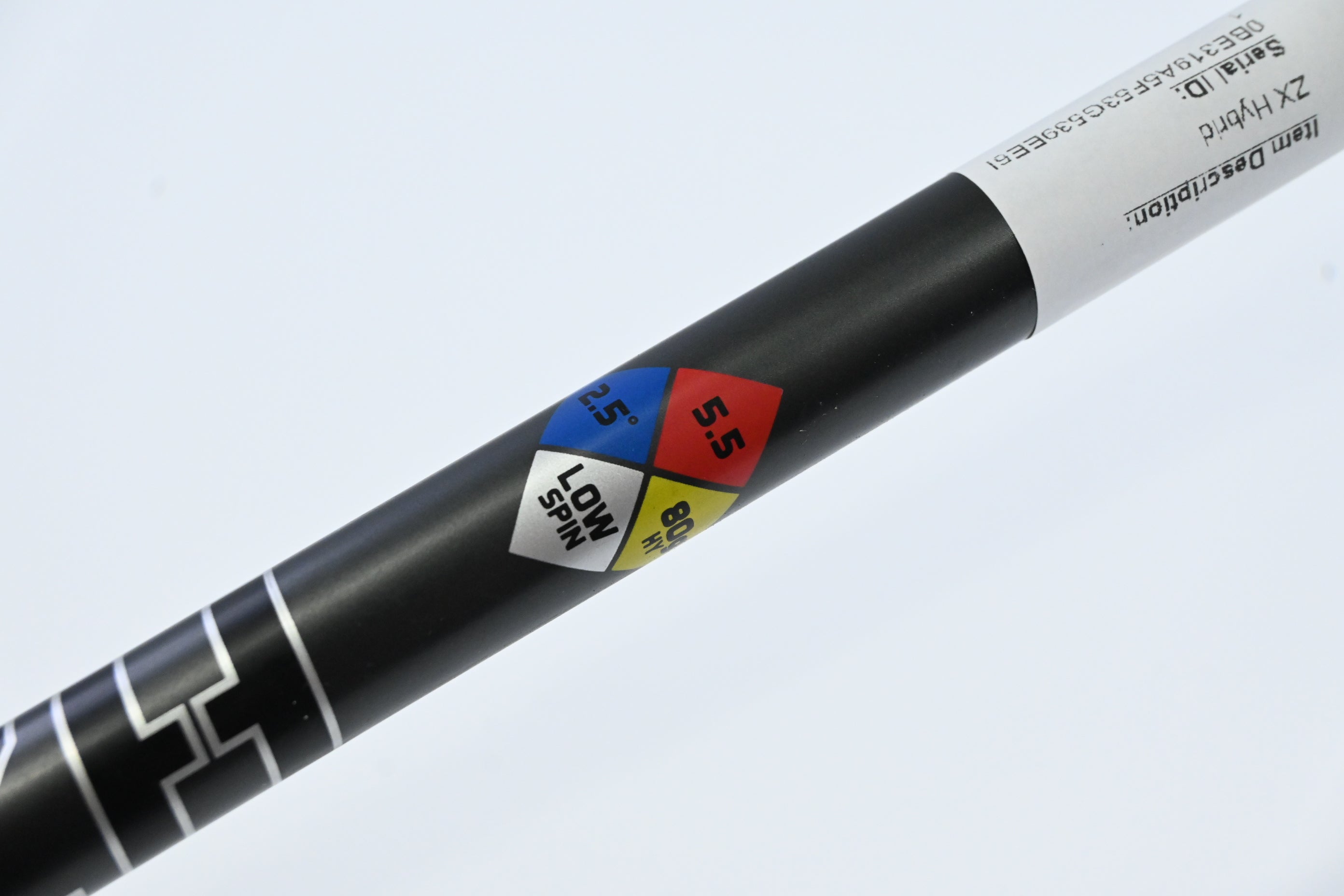 Left Hand Srixon ZX #4 Hybrid / 22 Degree / Regular Flex HZRDUS Smoke Black 80