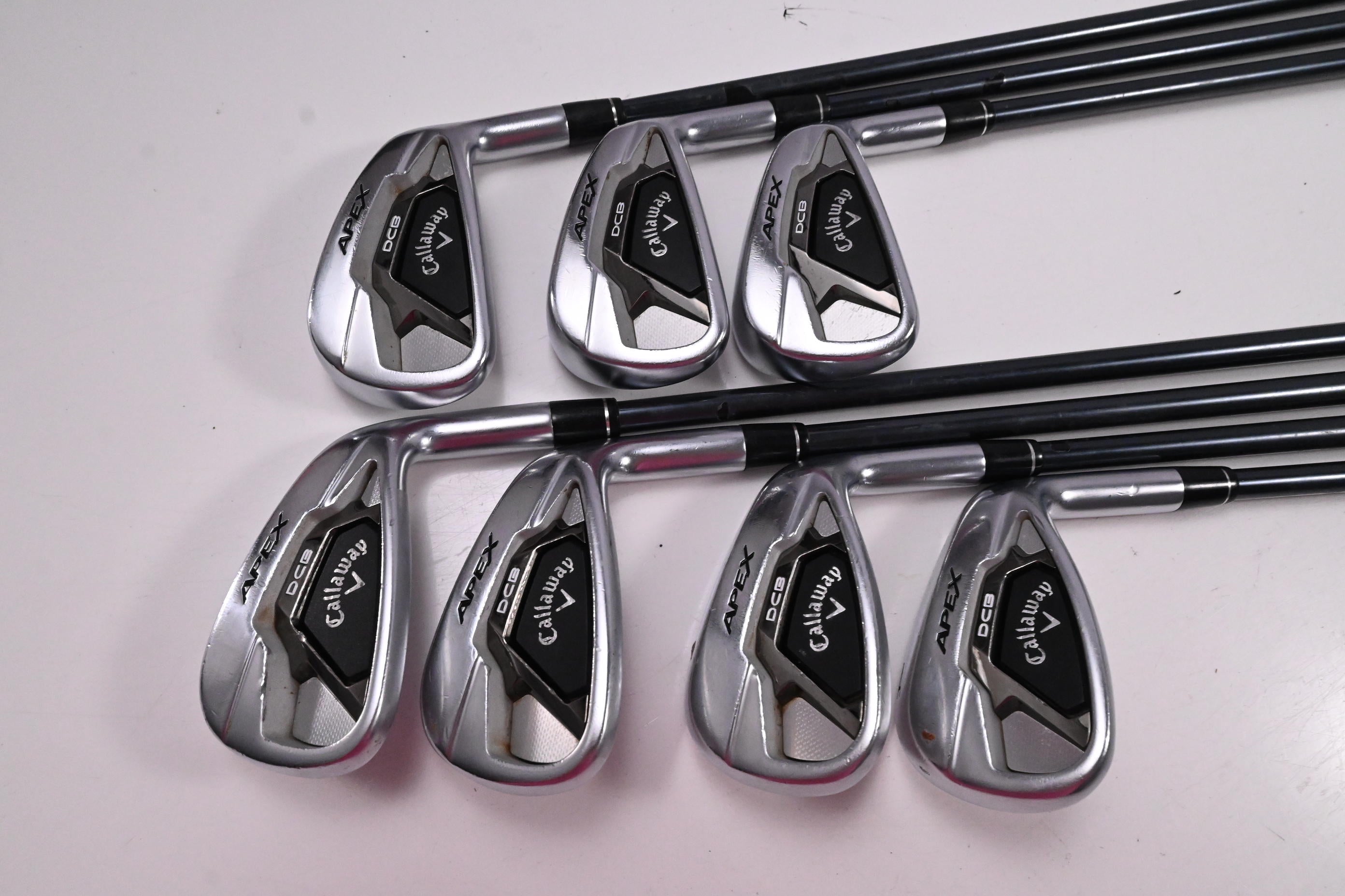 Callaway Apex DCB Irons / 4-PW+AW / Regular Flex UST Recoil Dart 65 Shaft