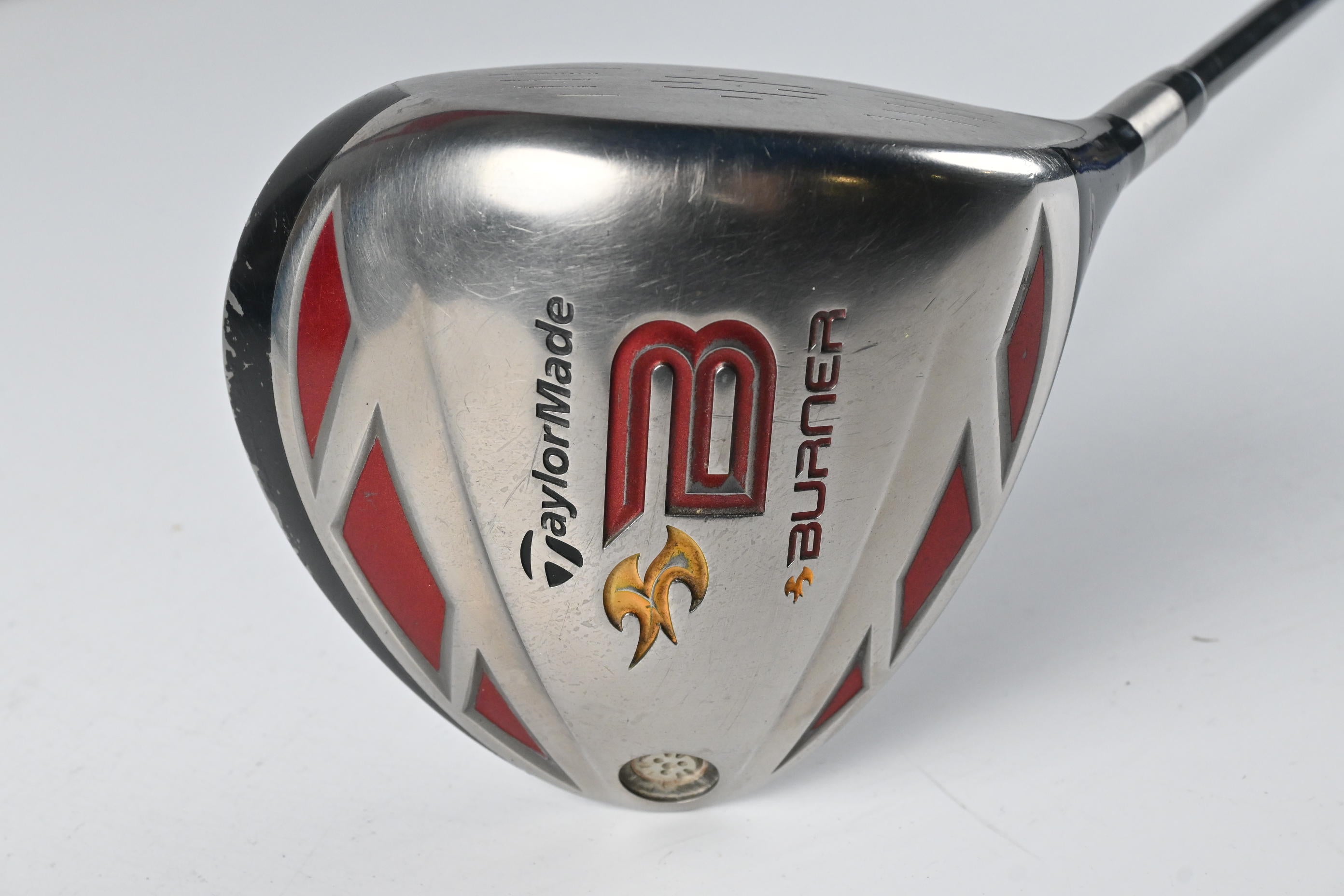 Taylormade Burner 2008 Driver / 9.5 Degree / Stiff Flex Taylormade REAX 49 Shaft