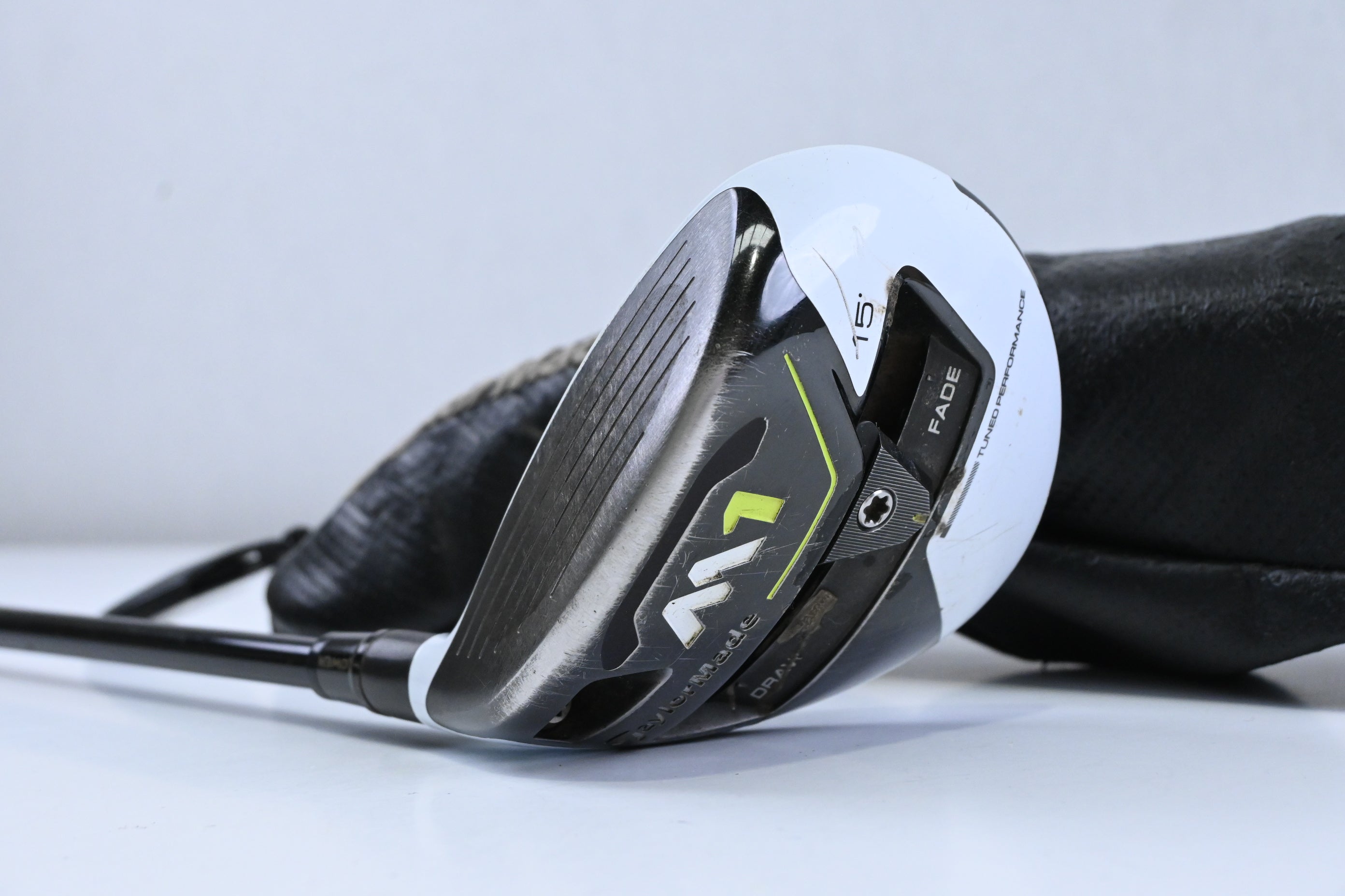 Left Hand Taylormade M1 2017 #3 Wood / 15 Degree / Regular Flex Kuro Kage Silver