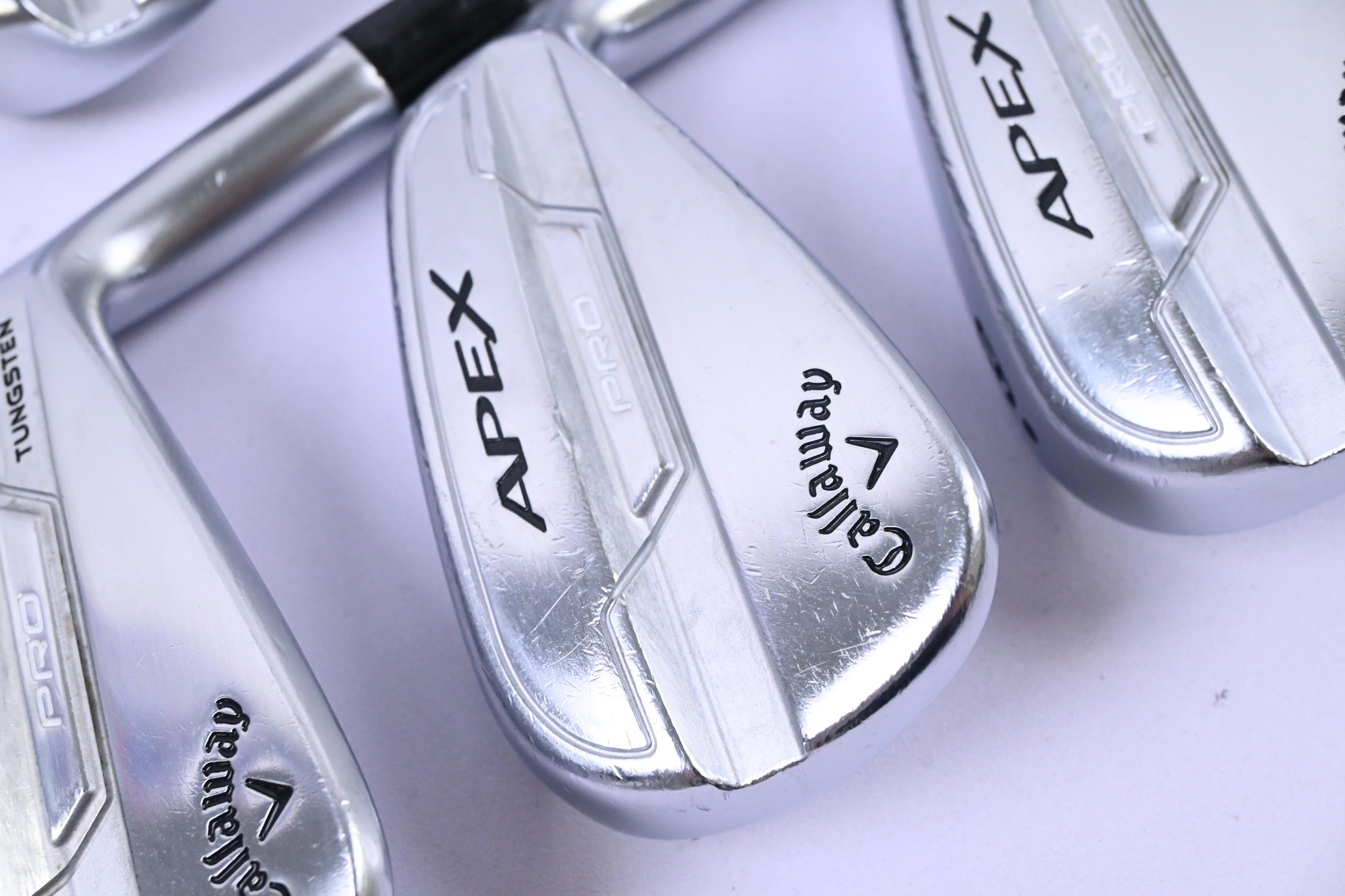 Callaway Apex Pro 21 Irons / 4-PW / Stiff Flex Elevate ETS 115 Shafts