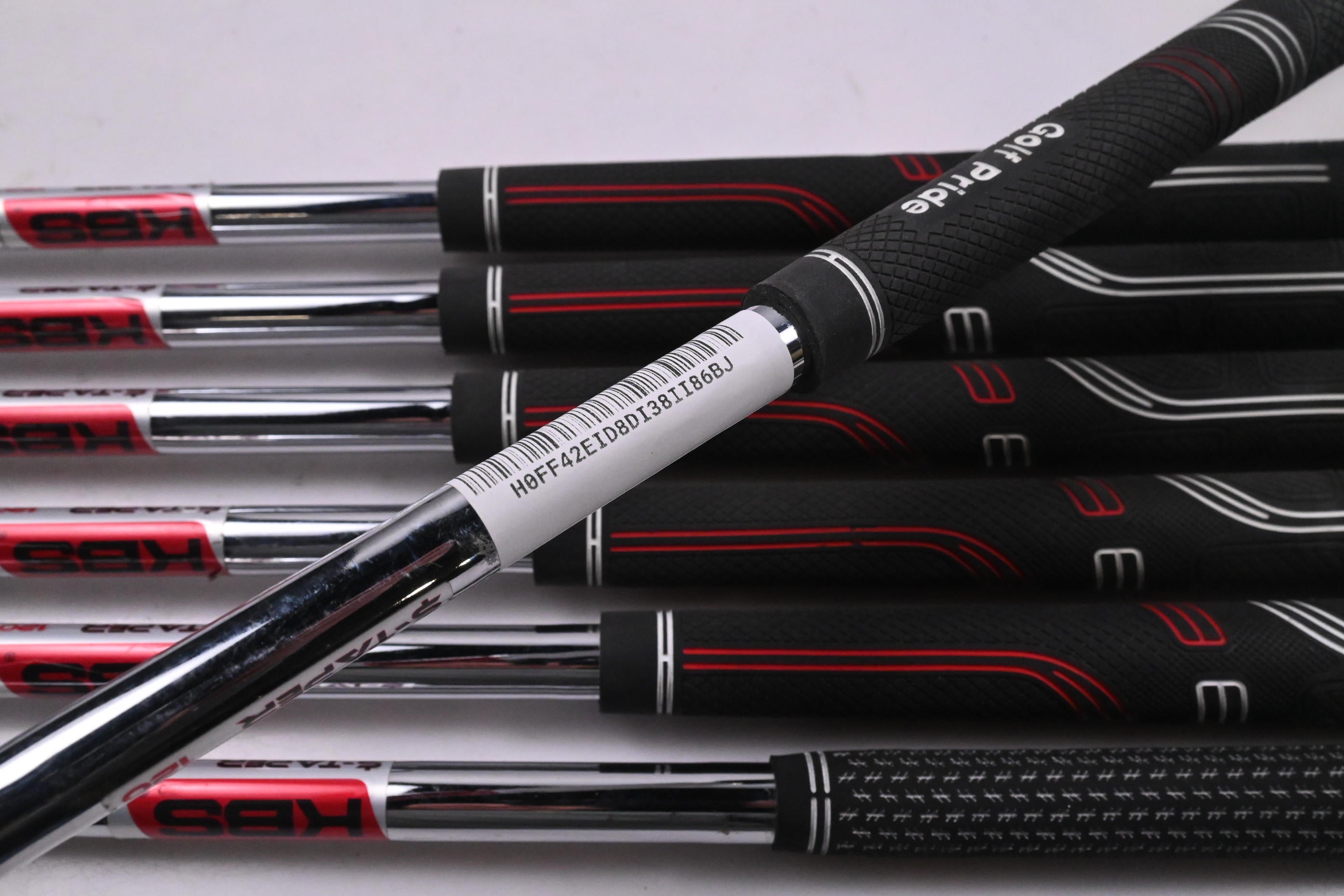 Cobra Forged Tec X 2022 Irons / 4-PW / Stiff Flex KBS $-Taper 120 Shafts