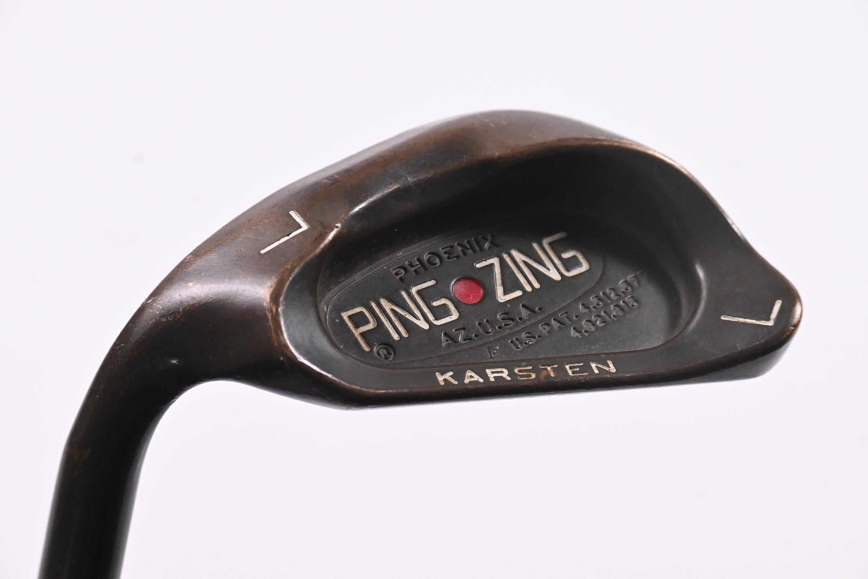 Left Hand Ping Zing BeCu Lob Wedge / 57 Degree / Red Dot / Stiff Flex Ping JZ