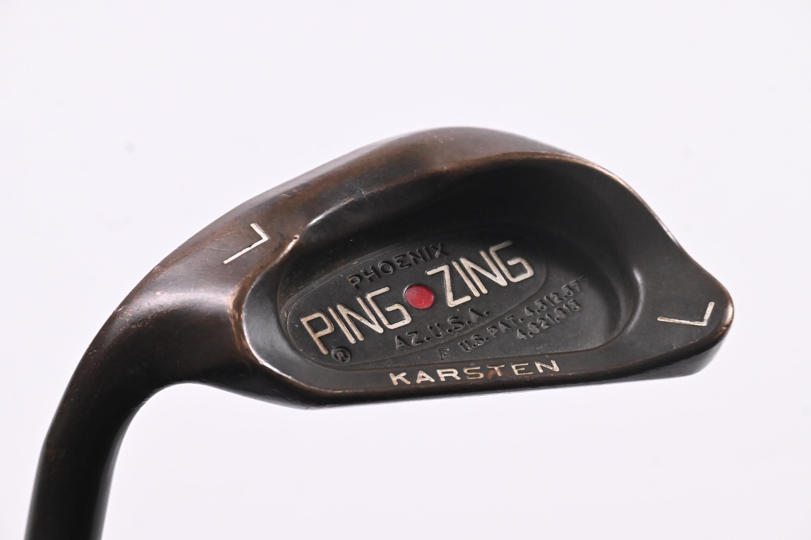 Left Hand Ping Zing BeCu Lob Wedge / 57 Degree / Red Dot / Stiff Flex Ping JZ
