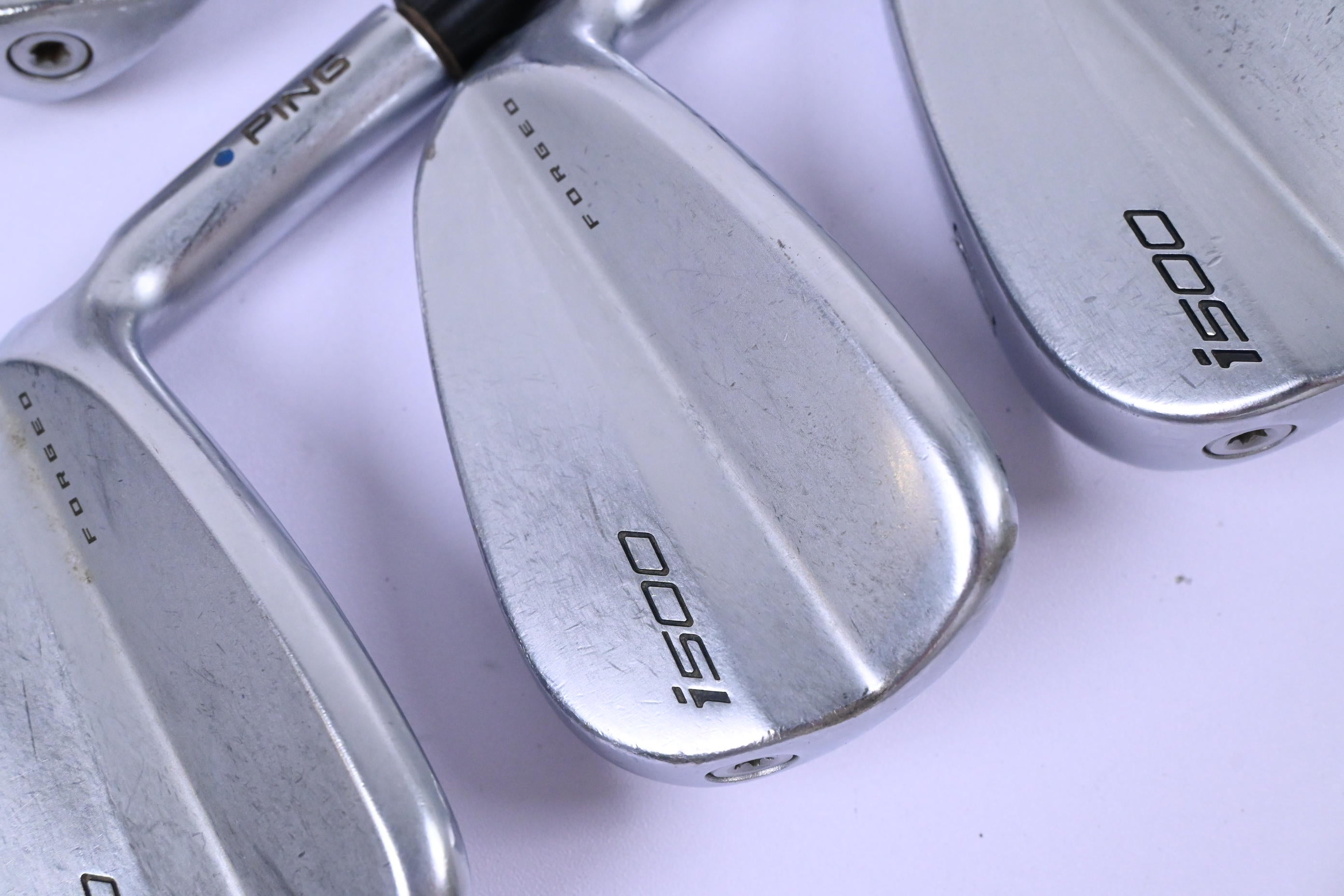 Ping i500 Irons / 6-PW / Blue Dot / Stiff Flex KBS Tour 120 Shafts