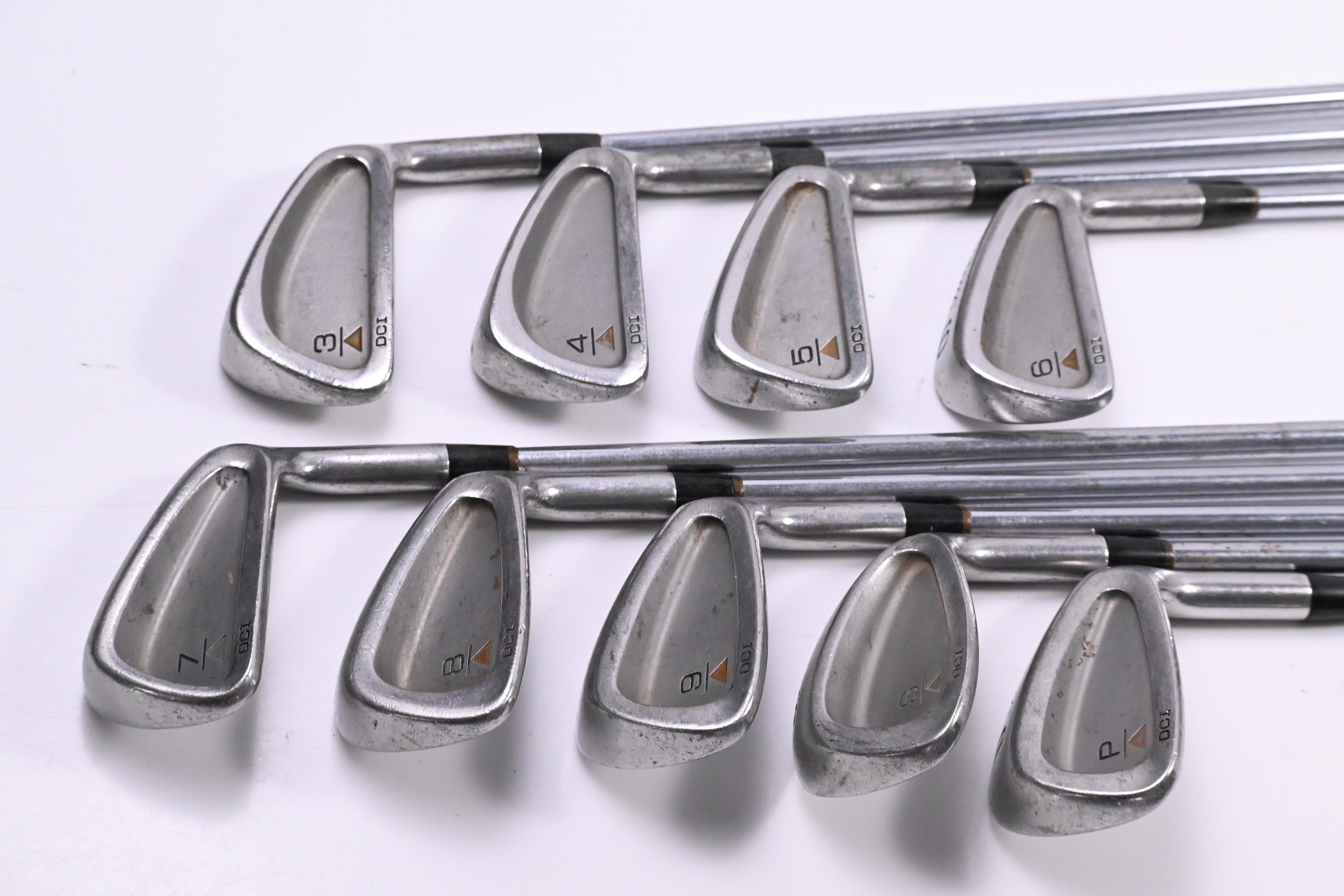 Titleist DCI Gold Irons / 3-PW+SW / Regular Flex Titleist MS-209 Shafts