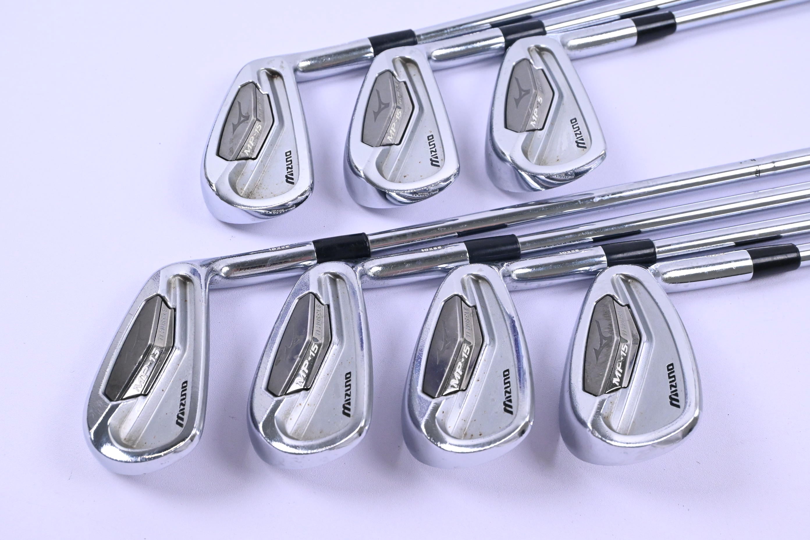 Mizuno MP-15 Irons / 4-PW / Stiff Flex Dynamic Gold S300 Shafts