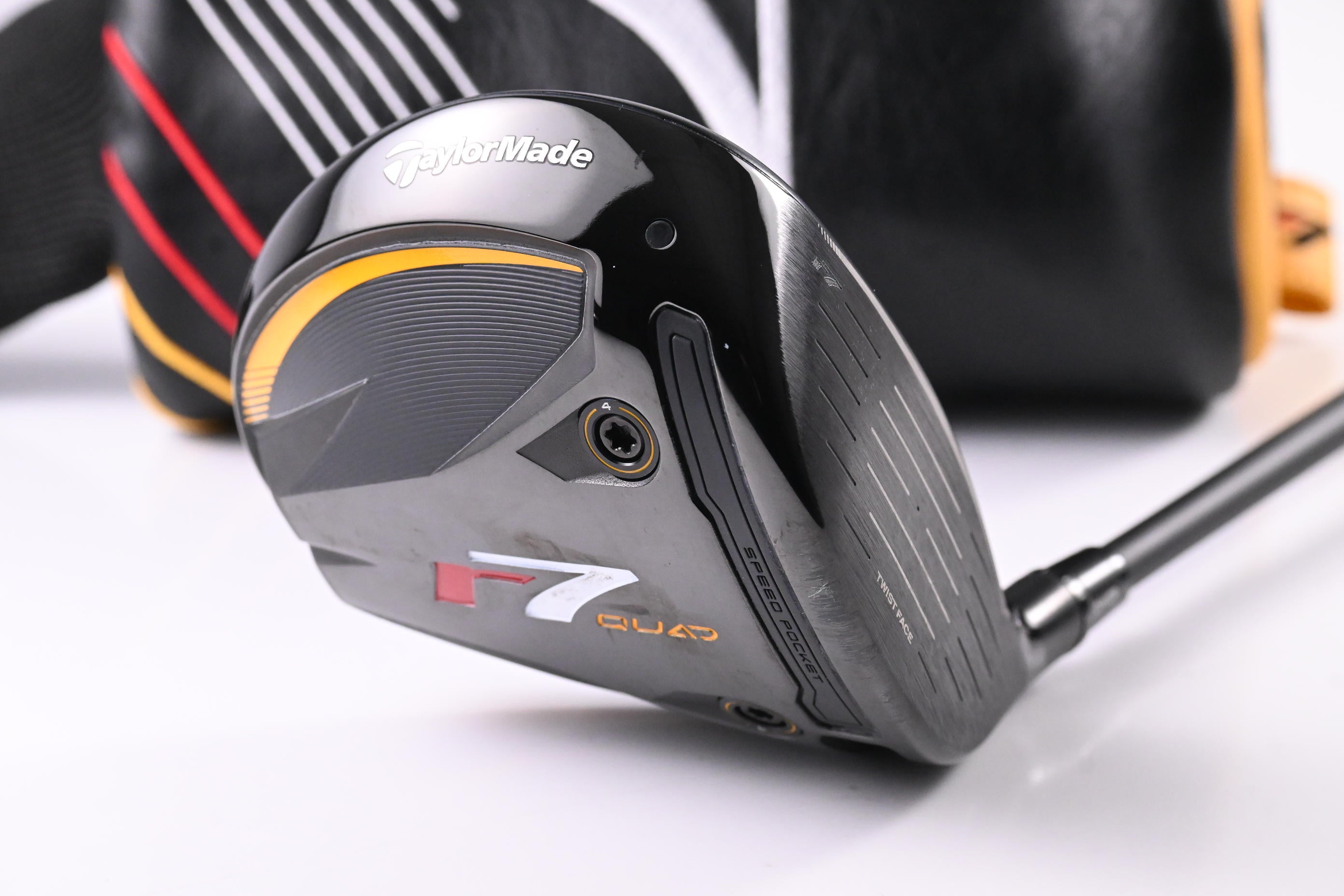 Taylormade R7 Quad Mini Driver / 13.5 Degree / X-Flex HZRDUS Gen5 Black 70 Shaft