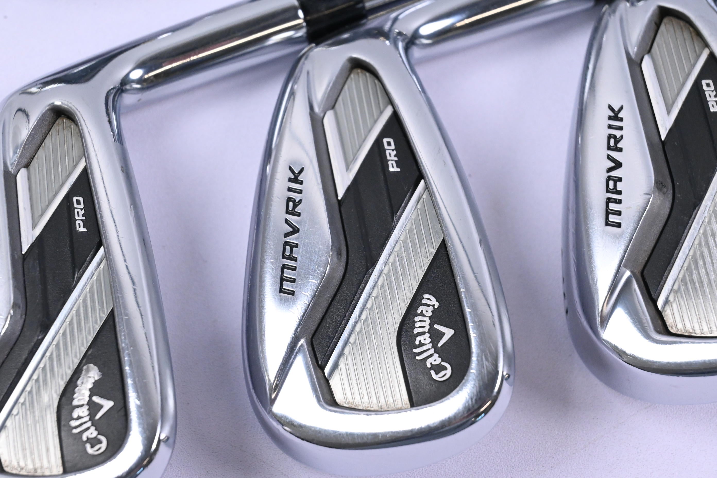 Callaway Mavrik Pro Irons / 3-PW / Stiff Flex True Temper Elevate 105 Shafts