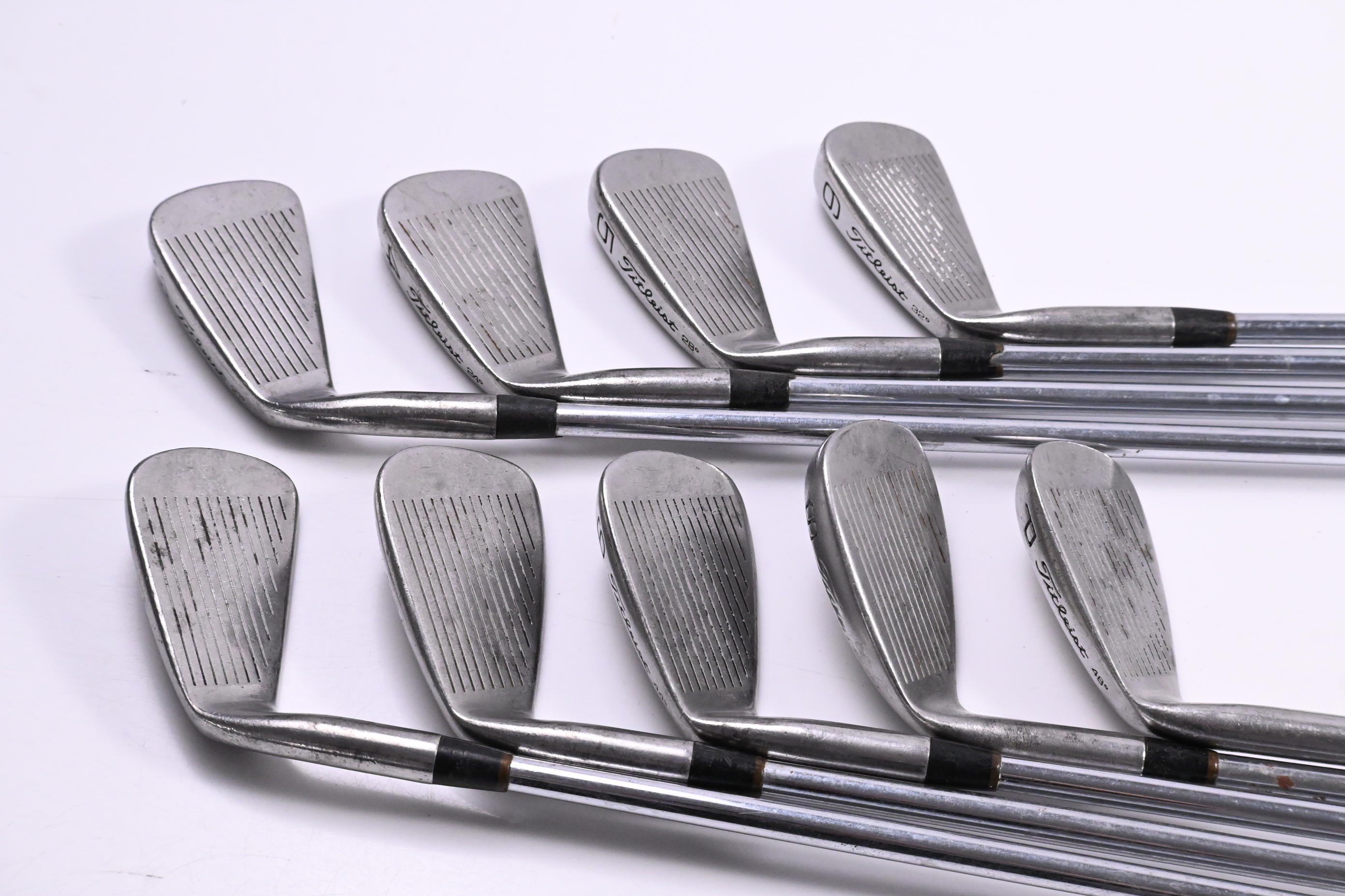 Titleist DCI Gold Irons / 3-PW+SW / Regular Flex Titleist MS-209 Shafts