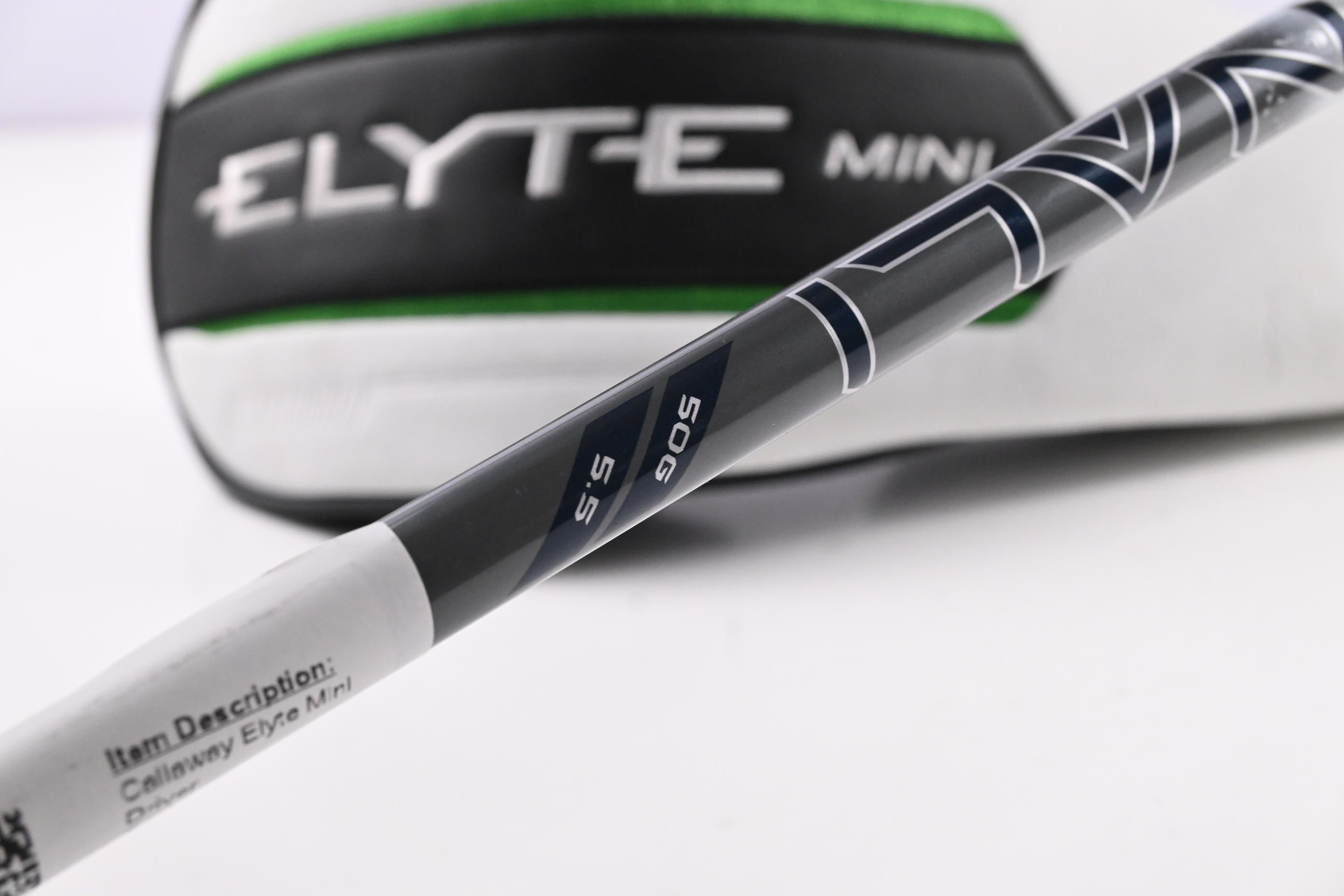 Callaway Elyte Mini Driver / 13.5 Degree / Regular Flex Denali Charcoal 50 Shaft